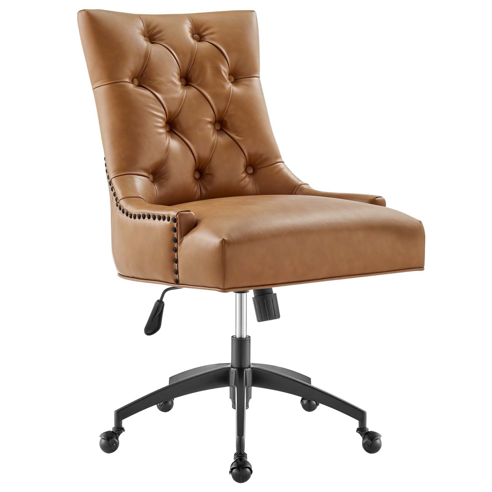 Regent Tufted Vegan Leather Office Chair