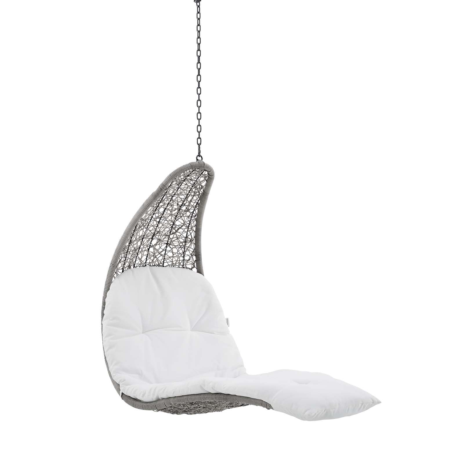 Landscape Outdoor Patio Hanging Chaise Lounge Outdoor Patio Swing Chair - East Shore Modern Home Furnishings