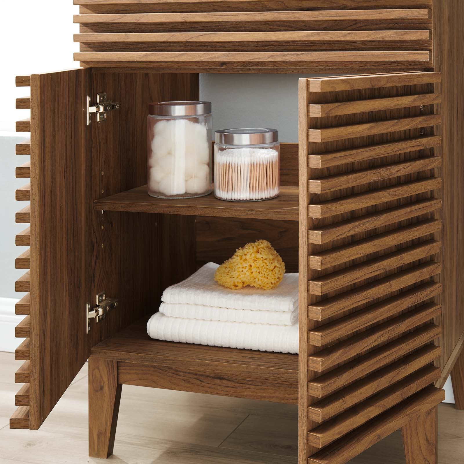 Render Bathroom Vanity Cabinet (Sink Basin Not Included) - East Shore Modern Home Furnishings