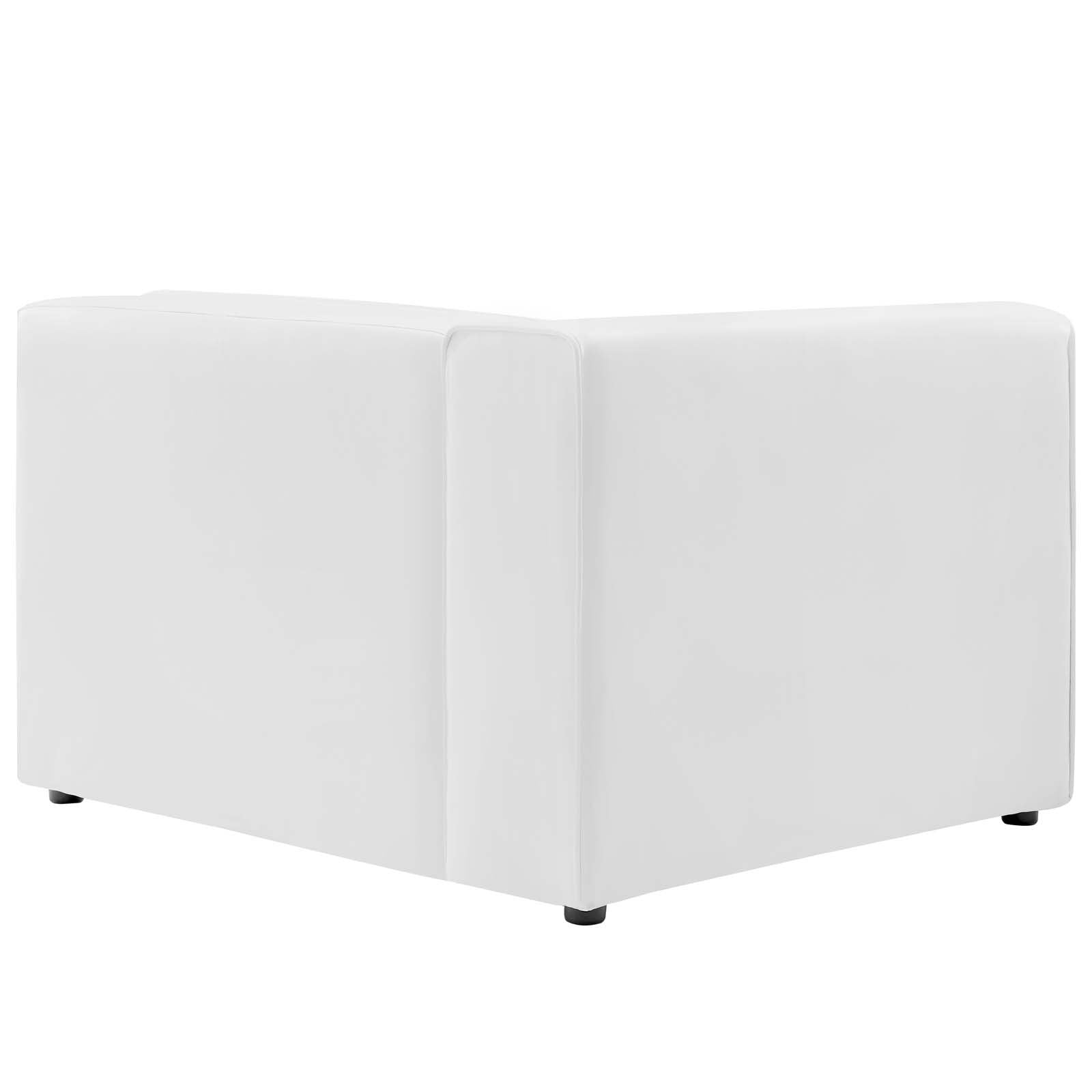 Mingle Vegan Leather Left-Arm Chair - East Shore Modern Home Furnishings
