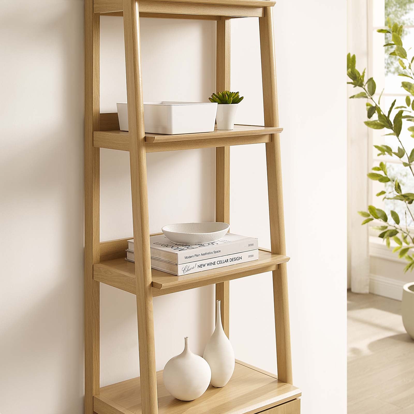 Bixby 21" Bookshelf - East Shore Modern Home Furnishings