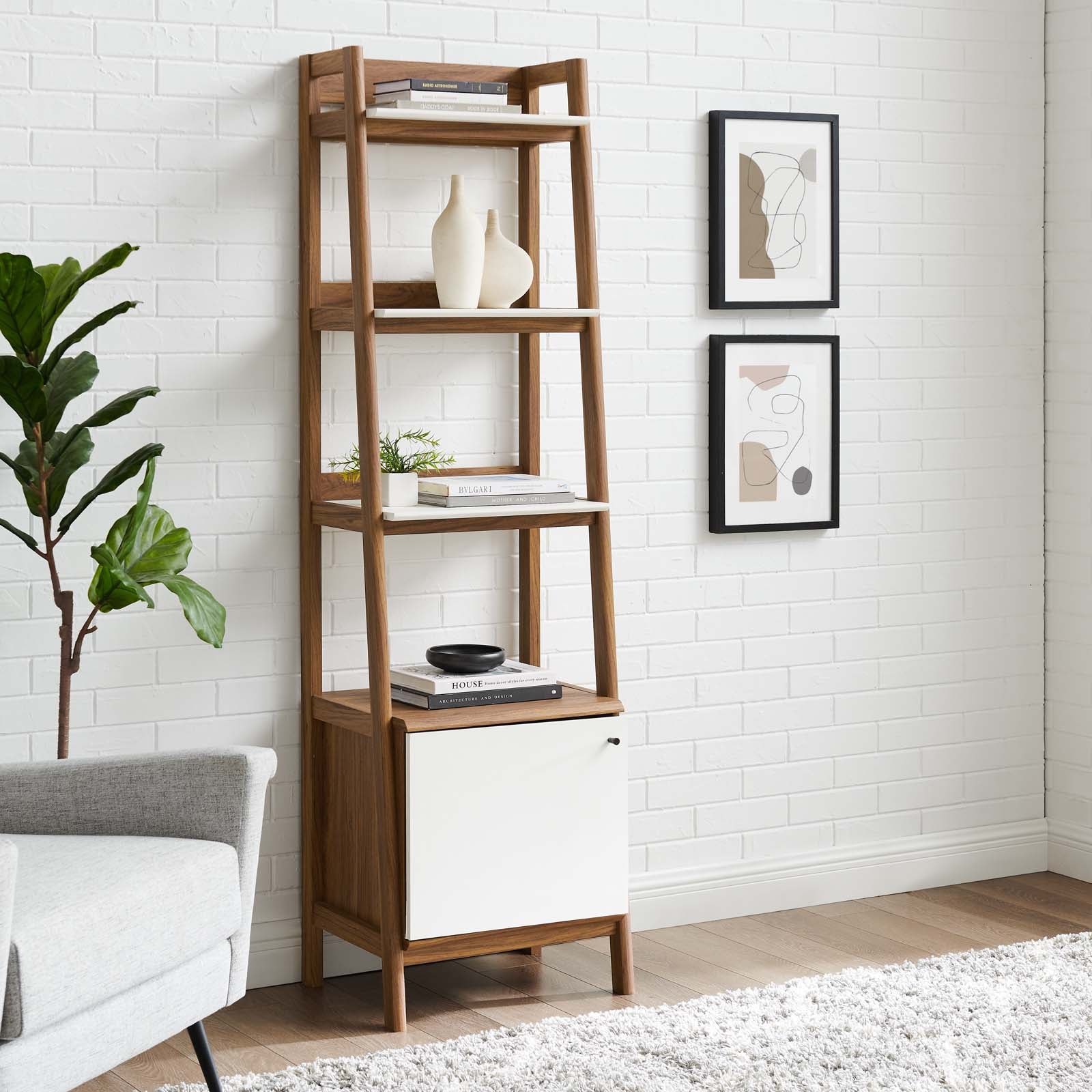 Bixby 21" Bookshelf - East Shore Modern Home Furnishings