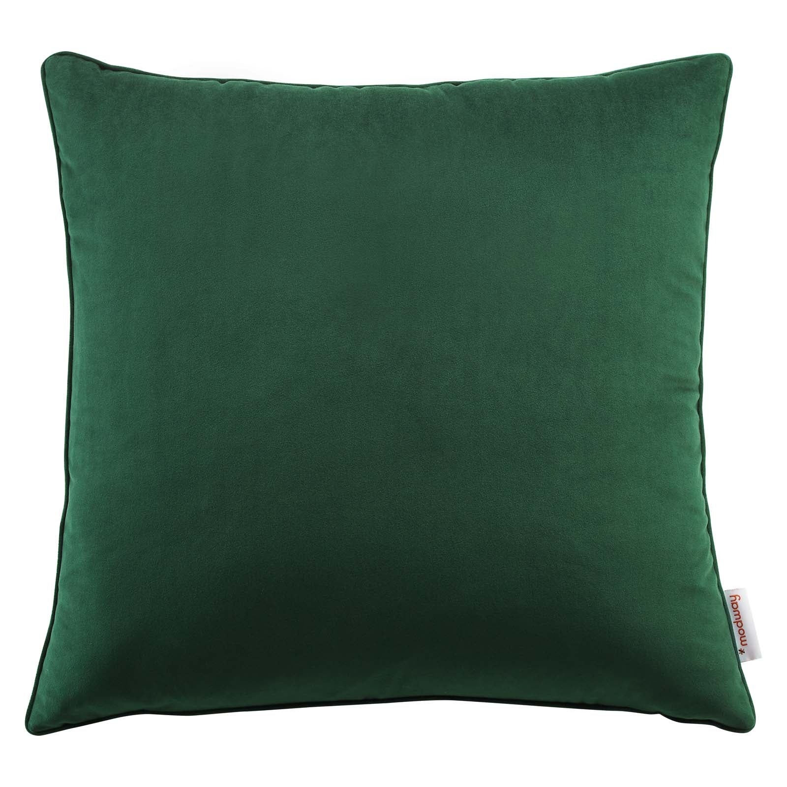 Enhance 20" Performance Velvet Throw Pillow - East Shore Modern Home Furnishings