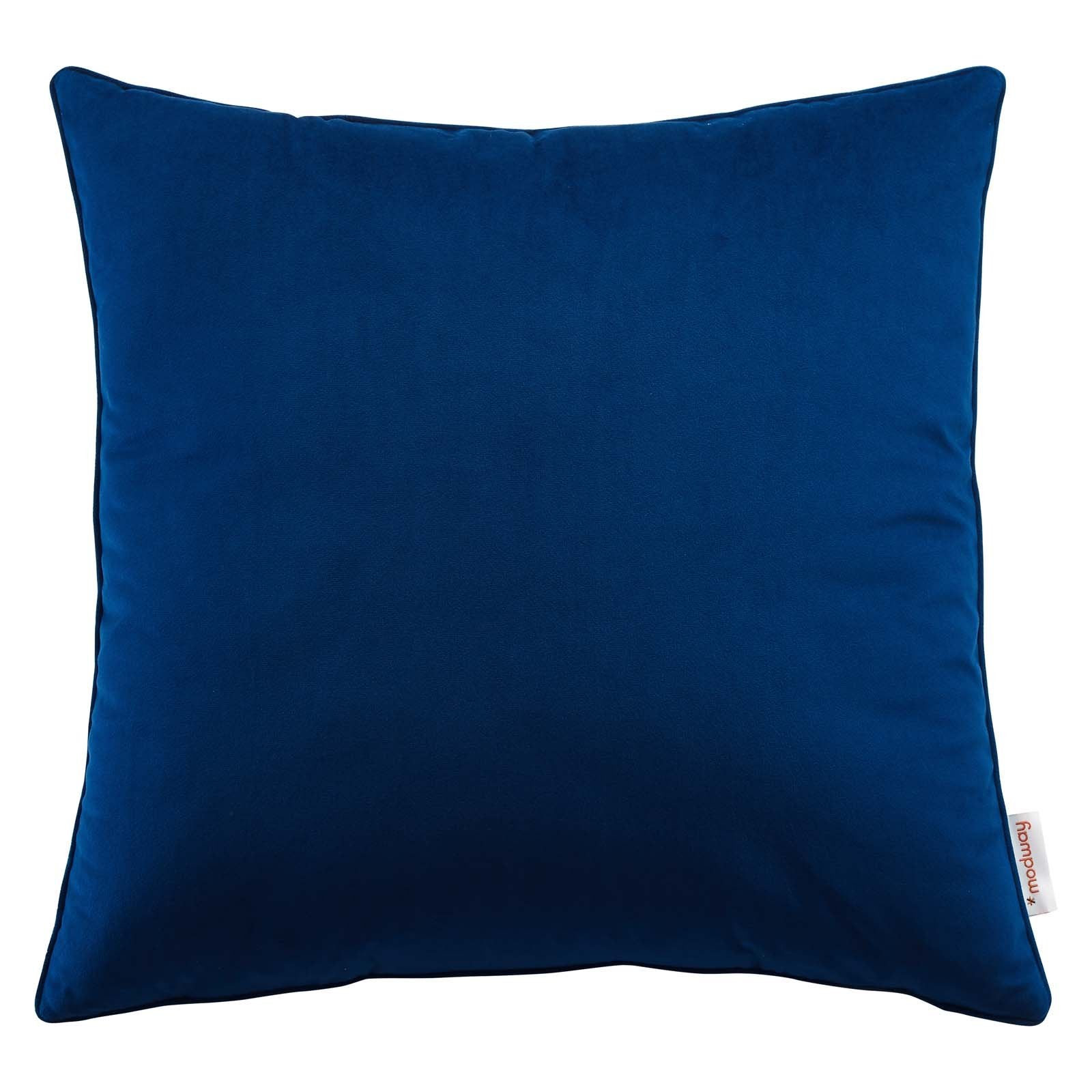 Enhance 20" Performance Velvet Throw Pillow - East Shore Modern Home Furnishings