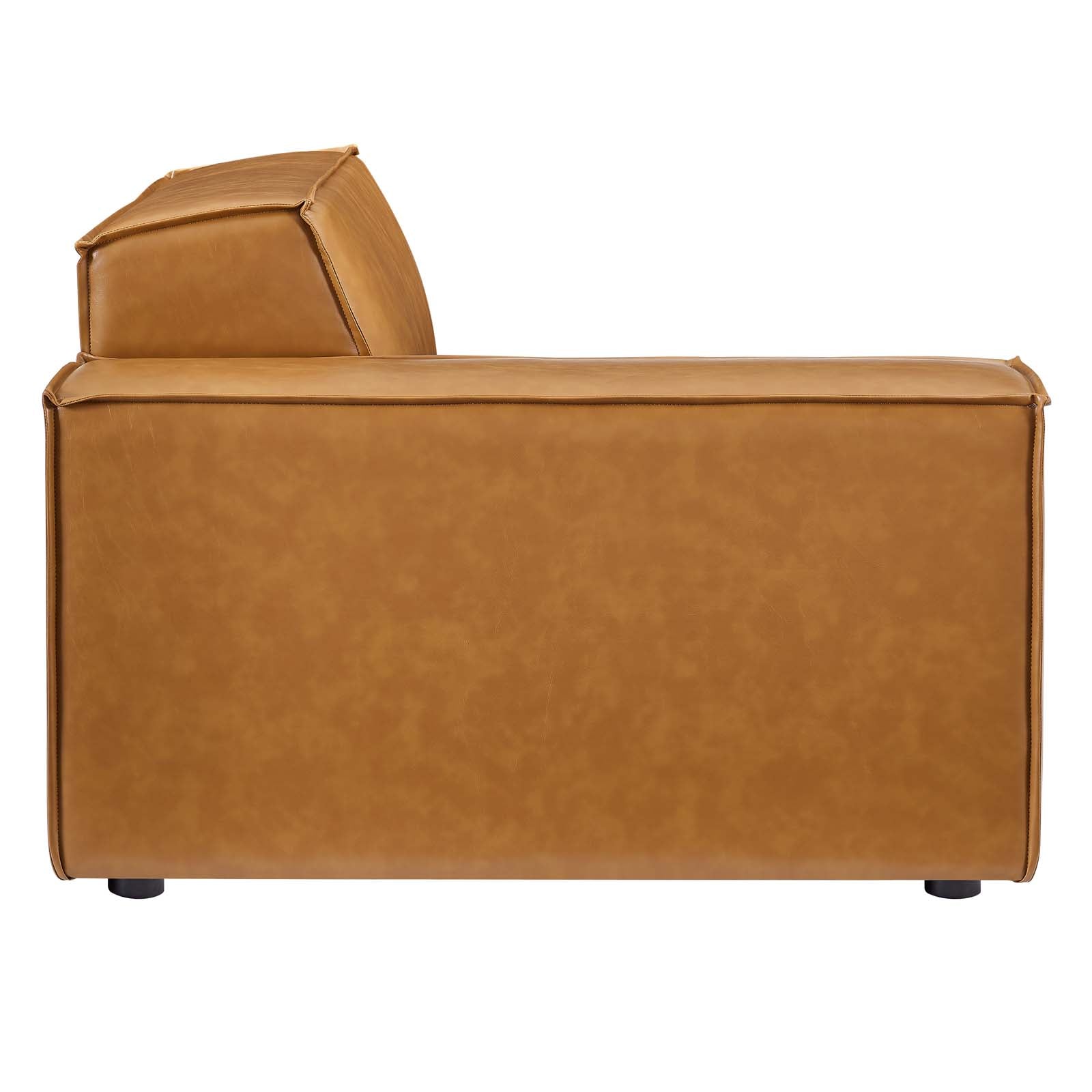 Restore 4-Piece Vegan Leather Sectional Sofa - East Shore Modern Home Furnishings
