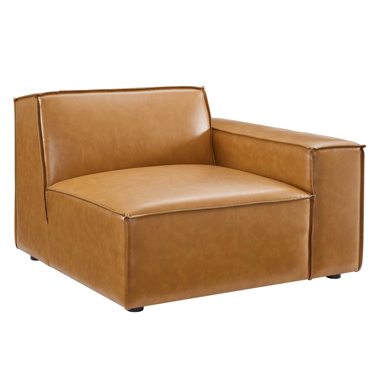 Restore Vegan Leather 4-Piece Sofa - East Shore Modern Home Furnishings