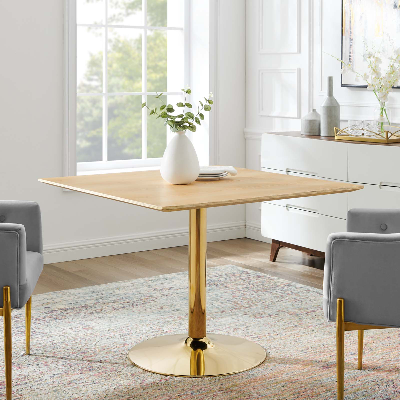 Verne 40" Square Dining Table