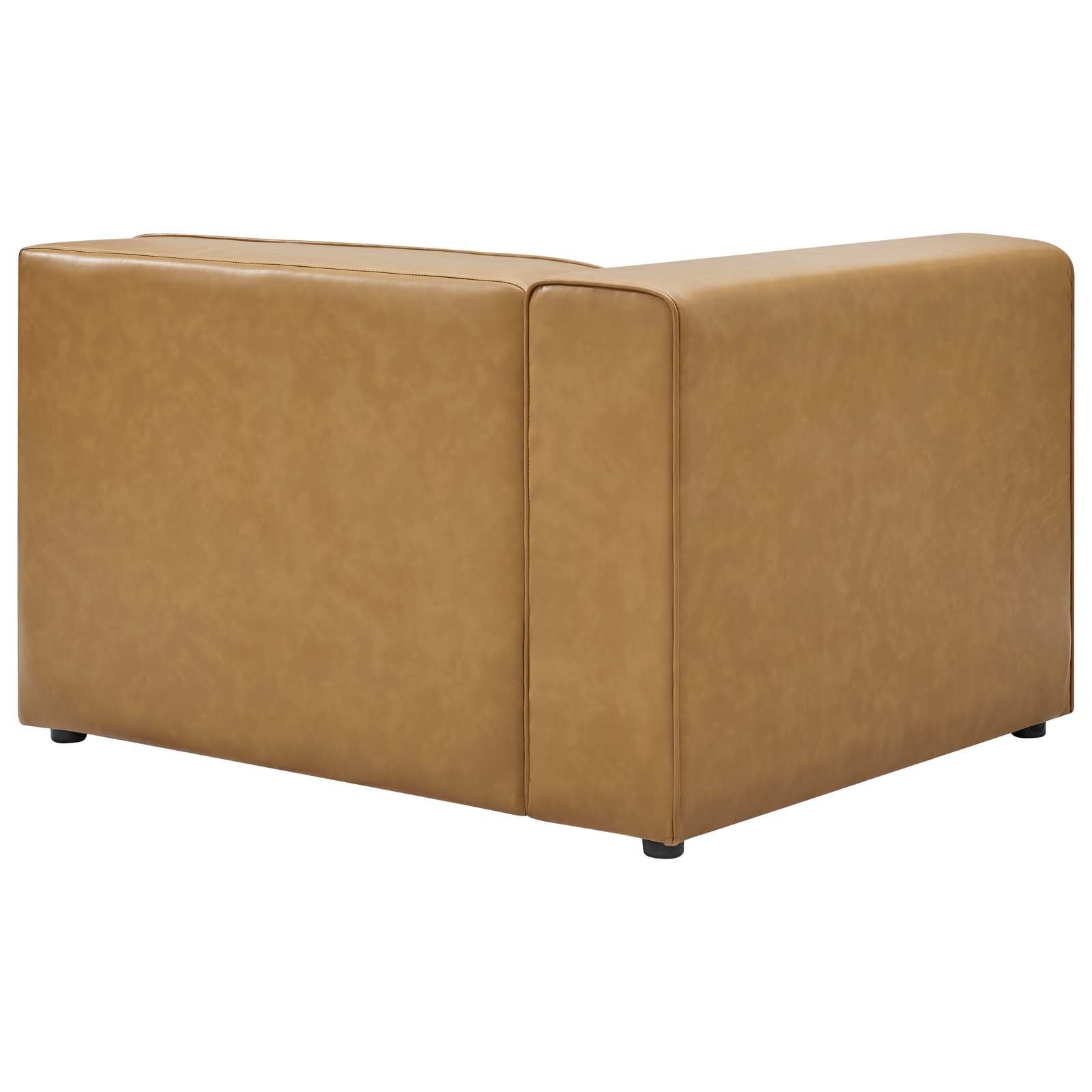 Mingle Vegan Leather 8-Piece Sectional Sofa Set - East Shore Modern Home Furnishings