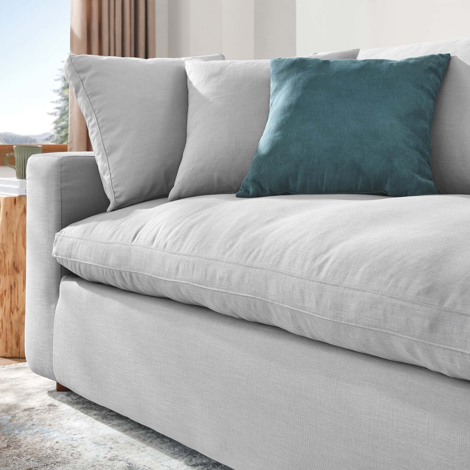 Commix Down Filled Overstuffed Sofa - East Shore Modern Home Furnishings