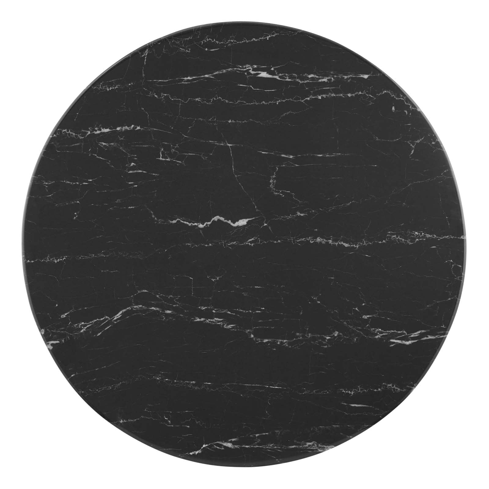 Lippa 28" Artificial Marble Dining Table - East Shore Modern Home Furnishings