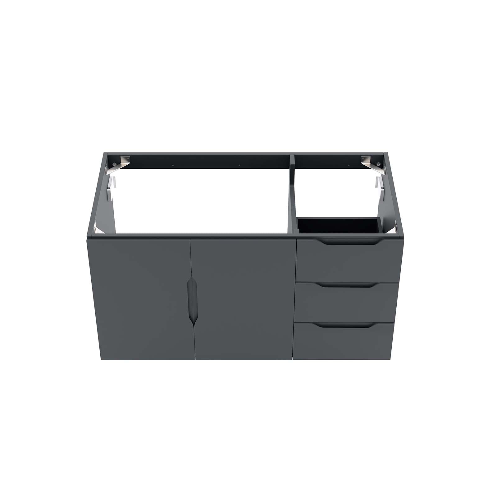 Vitality 36" Bathroom Vanity Cabinet (Sink Basin Not Included) - East Shore Modern Home Furnishings