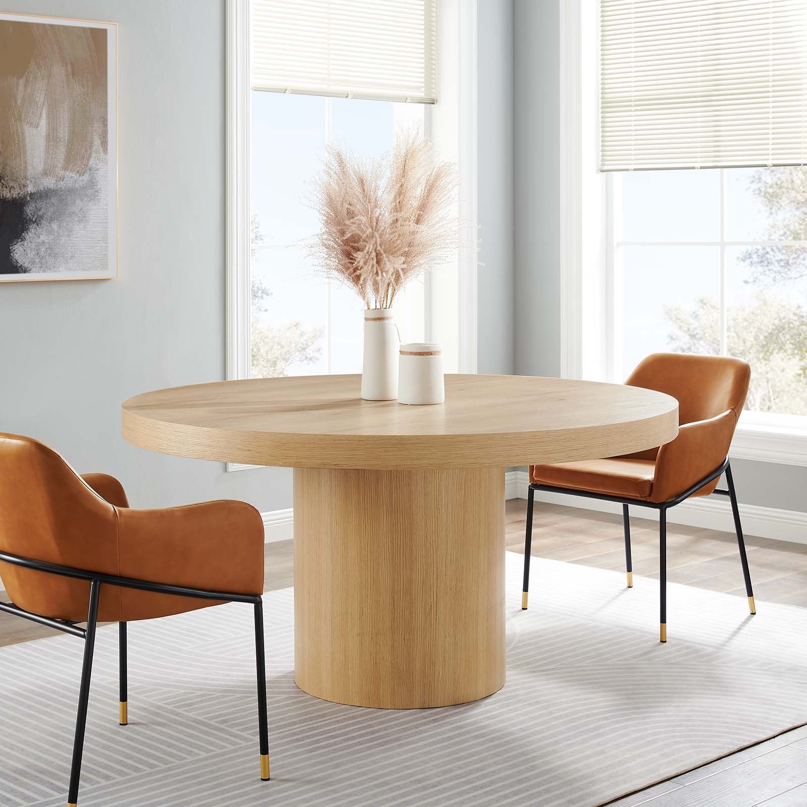 Gratify 60" Round Dining Table - East Shore Modern Home Furnishings