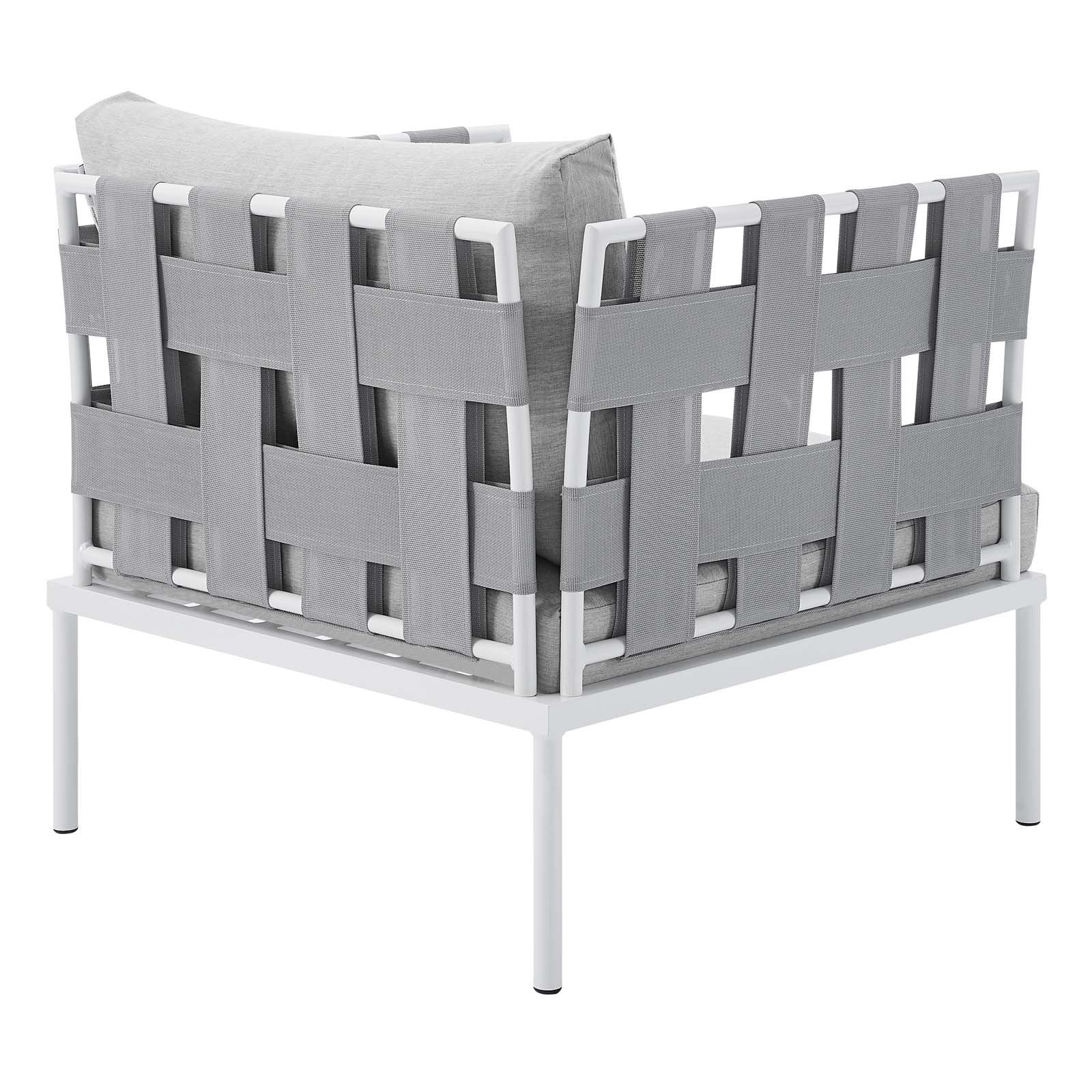 Harmony Sunbrella® Outdoor Patio Aluminum Armchair - East Shore Modern Home Furnishings