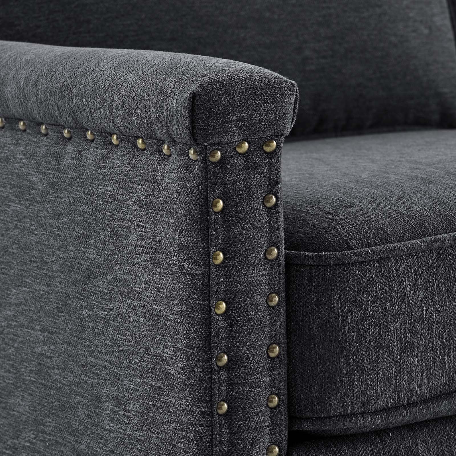 Ashton Upholstered Fabric Loveseat