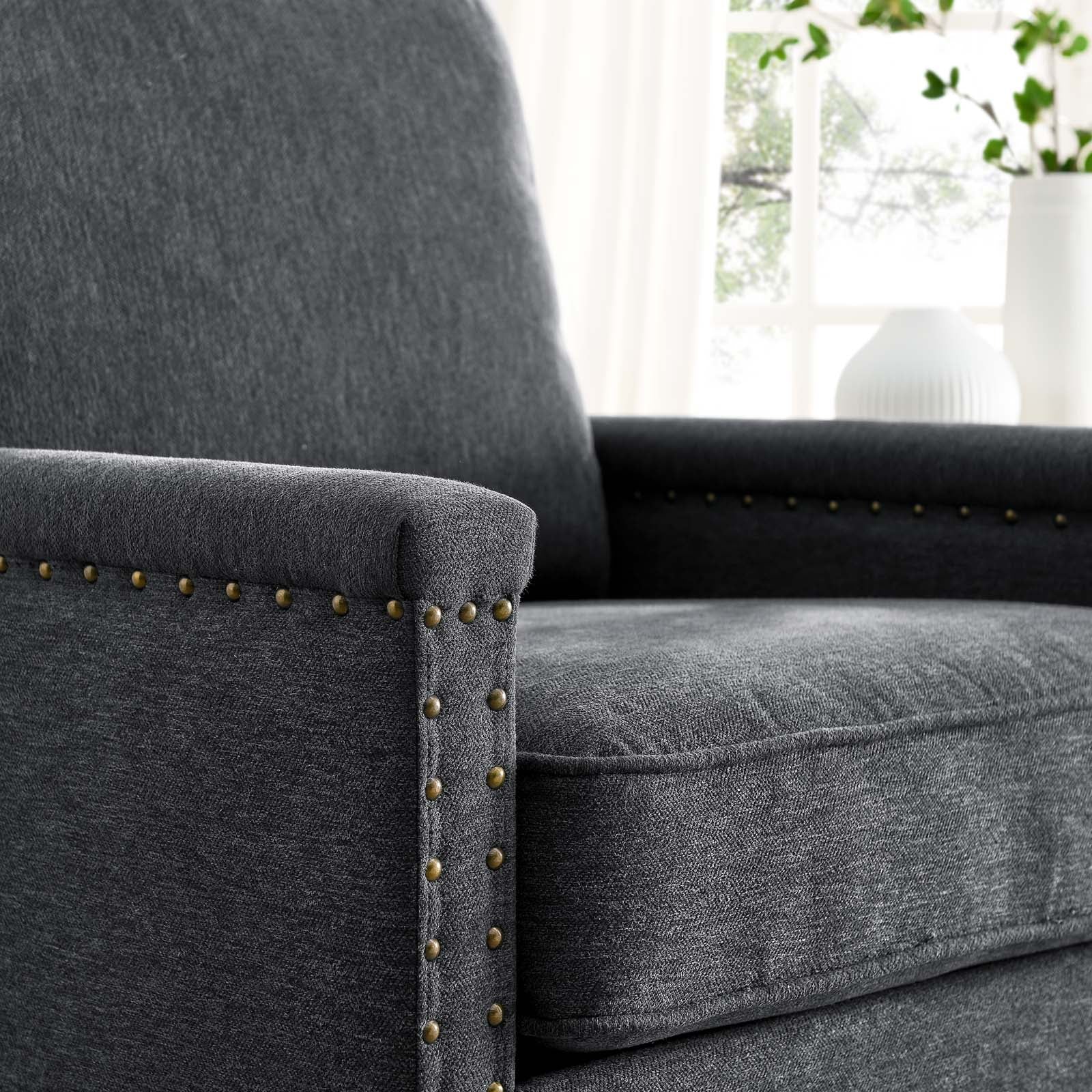 Ashton Upholstered Fabric Armchair