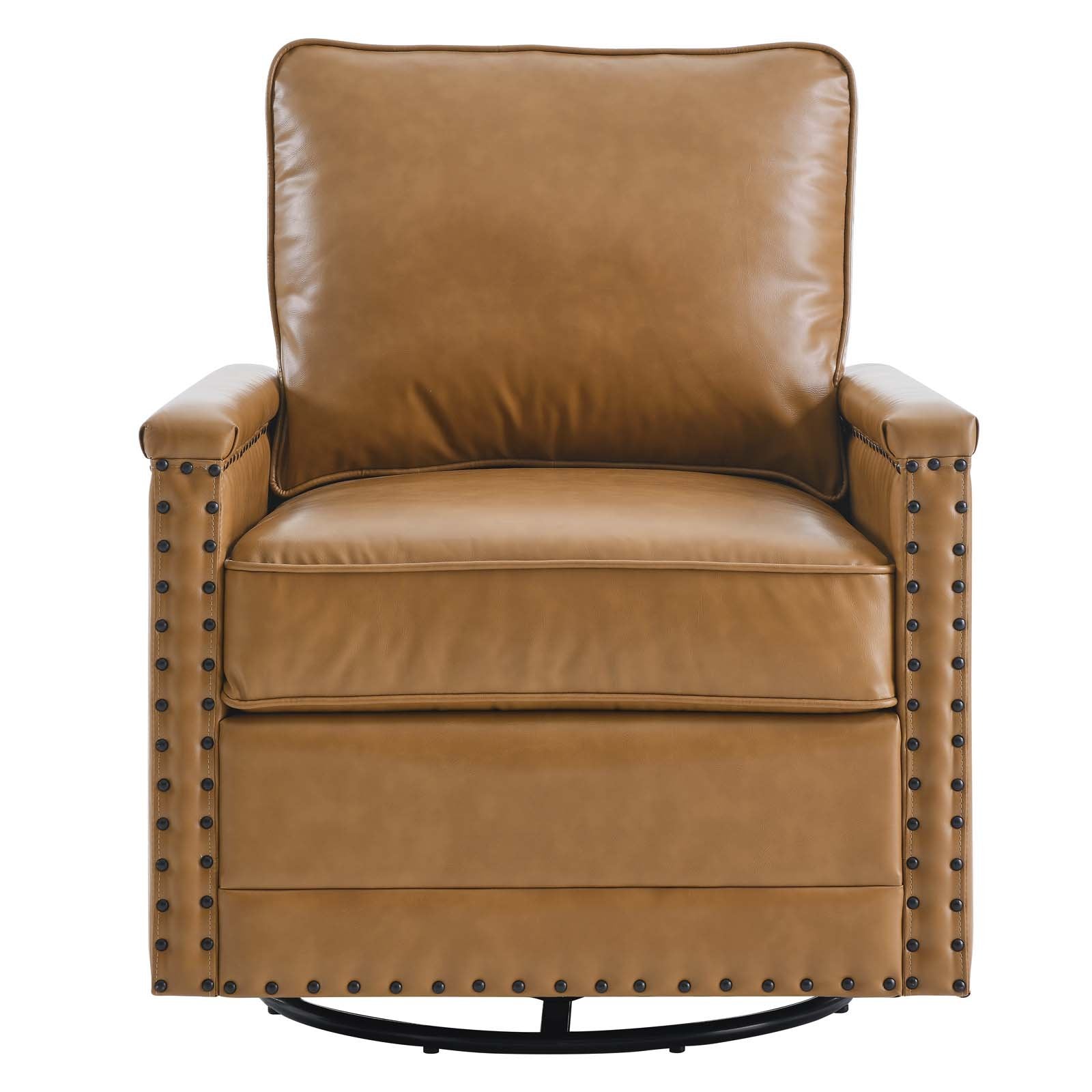 Ashton Vegan Leather Swivel Chair