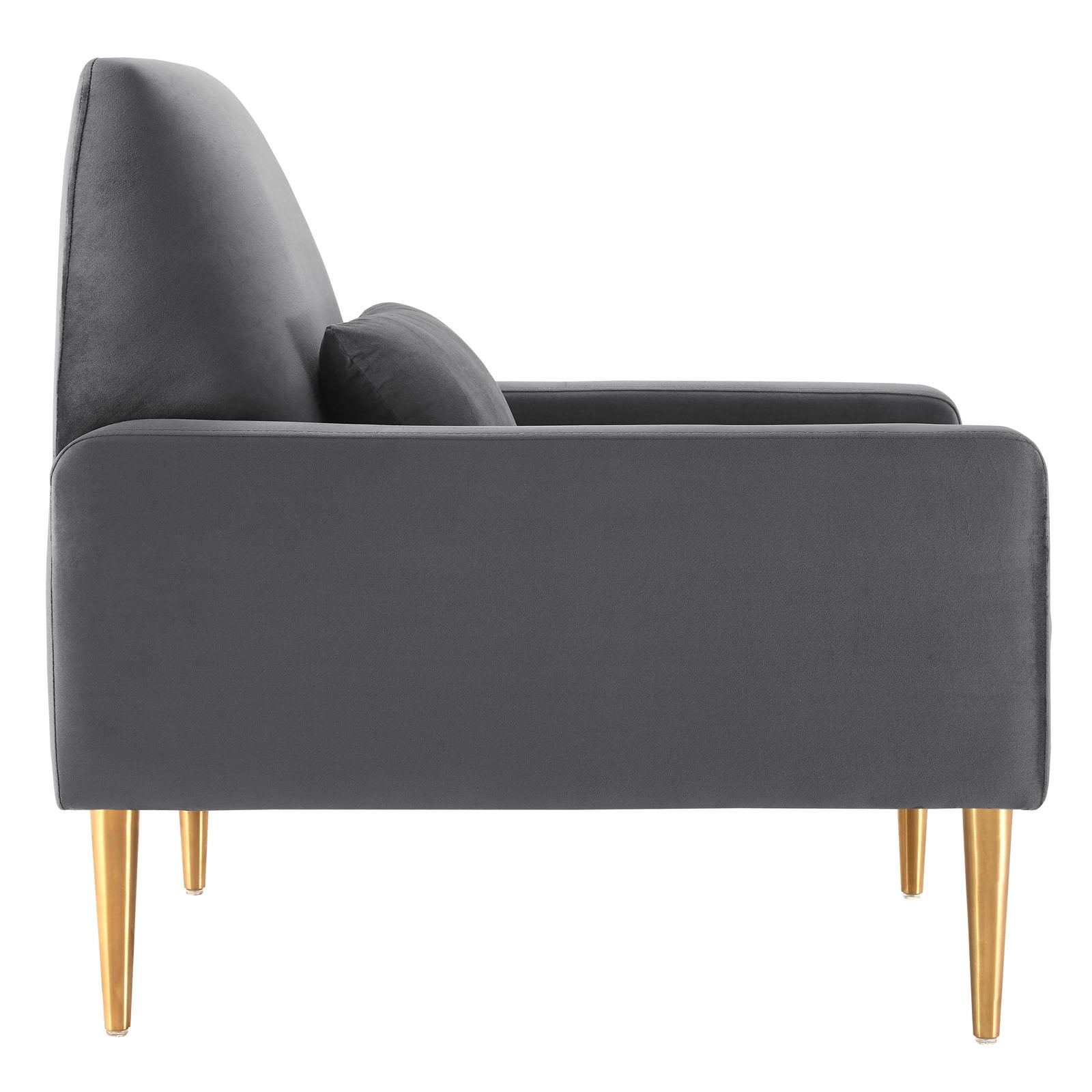 Liliana Performance Velvet Armchair - East Shore Modern Home Furnishings