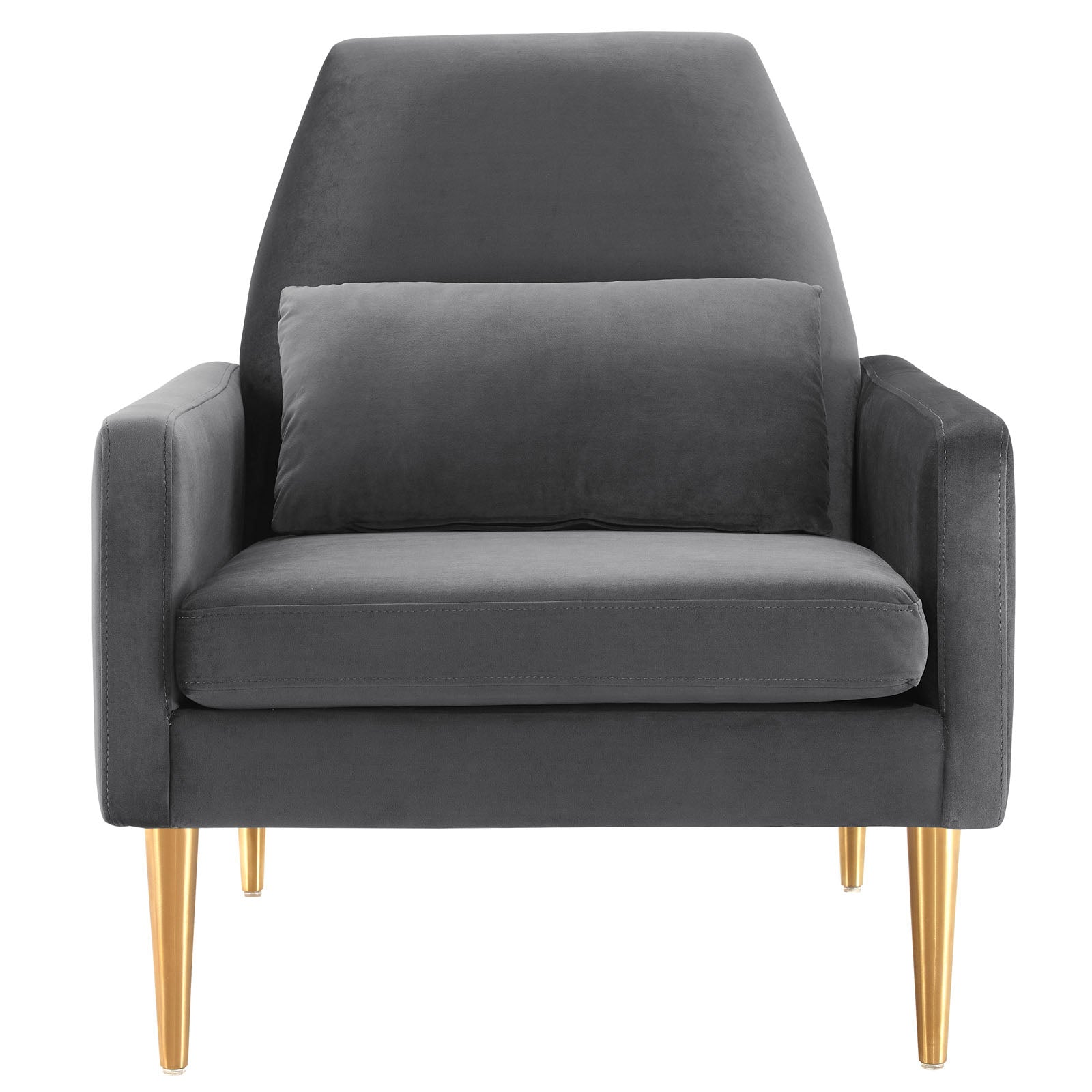 Liliana Performance Velvet Armchair - East Shore Modern Home Furnishings