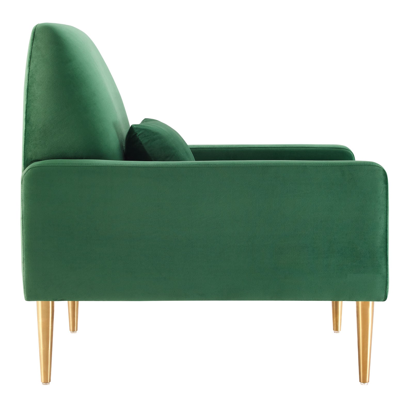 Liliana Performance Velvet Armchair - East Shore Modern Home Furnishings