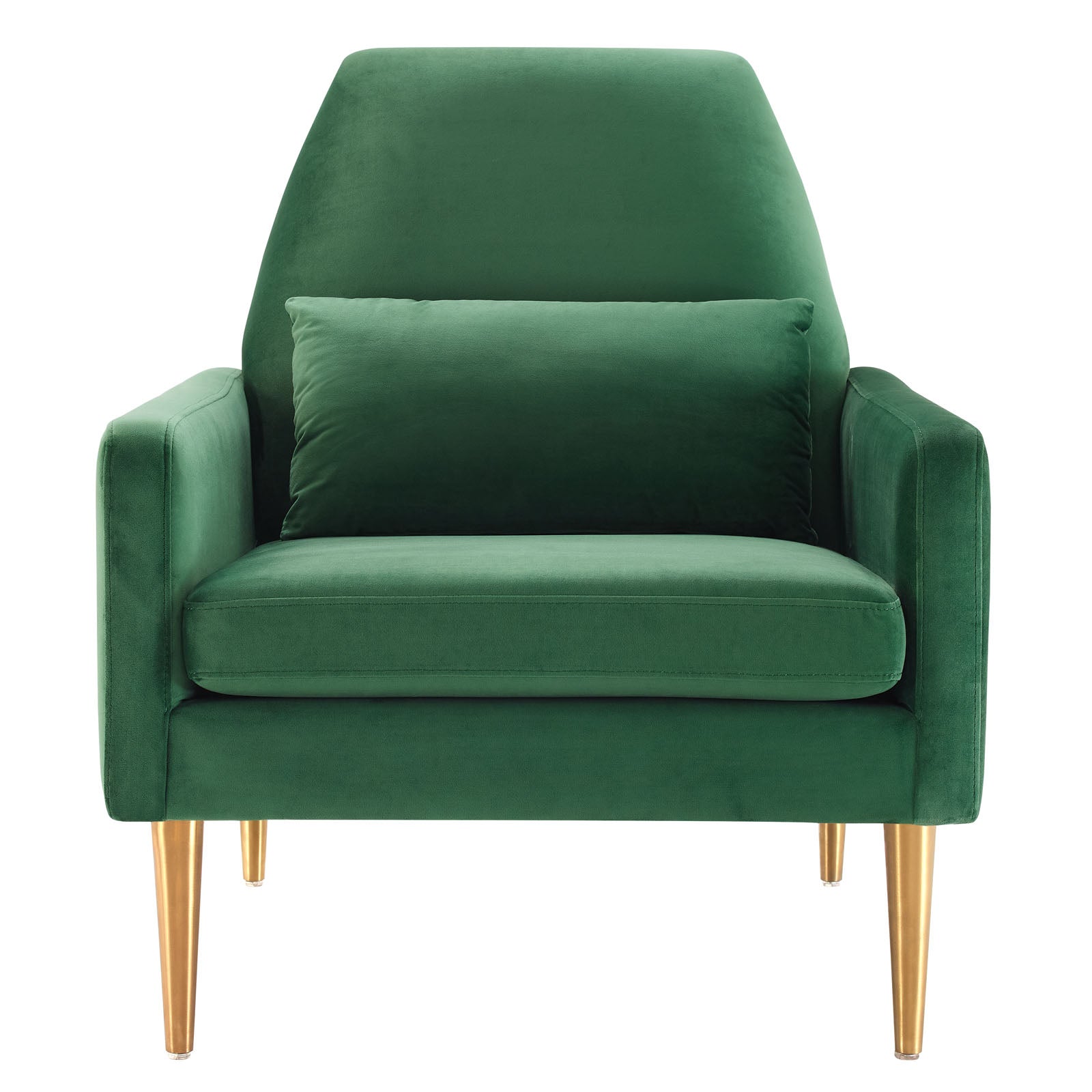 Liliana Performance Velvet Armchair - East Shore Modern Home Furnishings