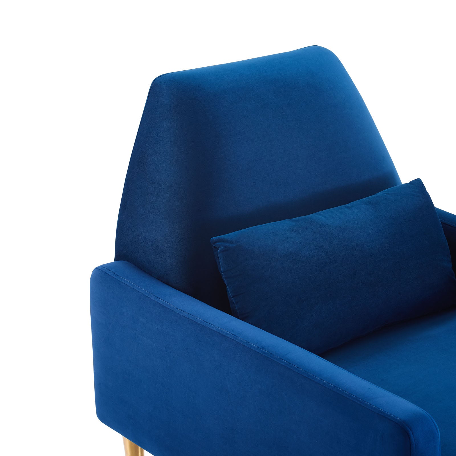 Liliana Performance Velvet Armchair - East Shore Modern Home Furnishings