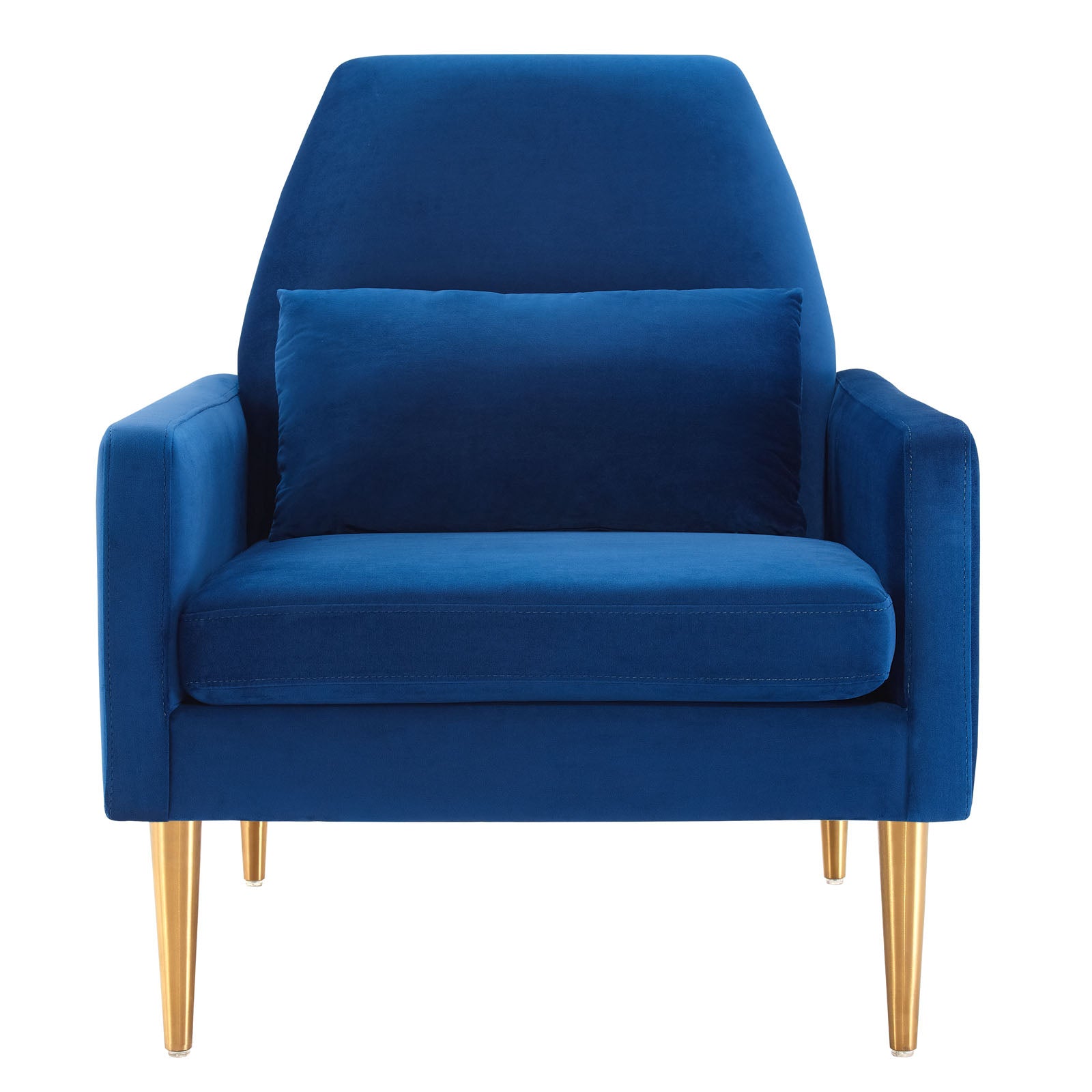 Liliana Performance Velvet Armchair - East Shore Modern Home Furnishings