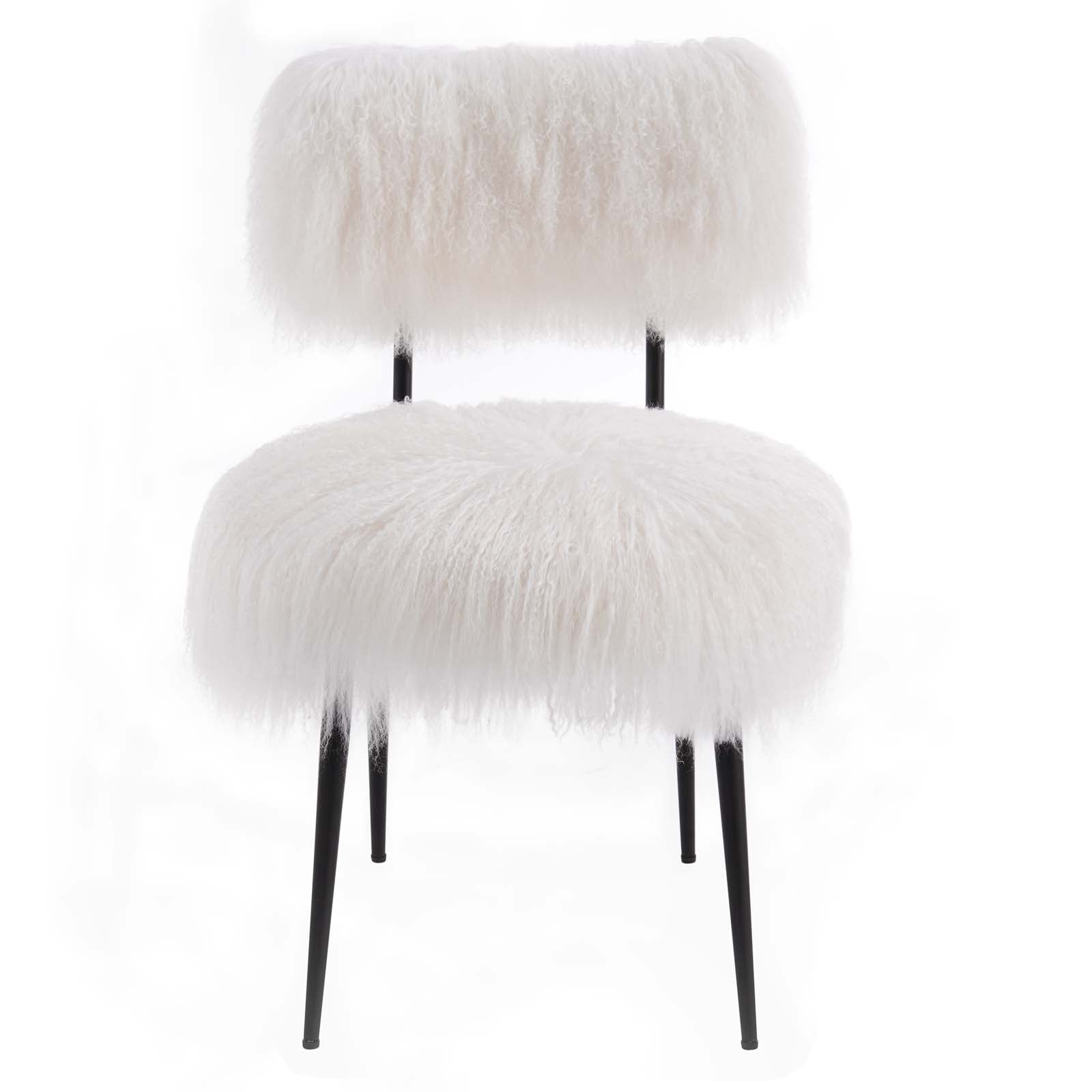 Skylar Sheepskin Chair - East Shore Modern Home Furnishings