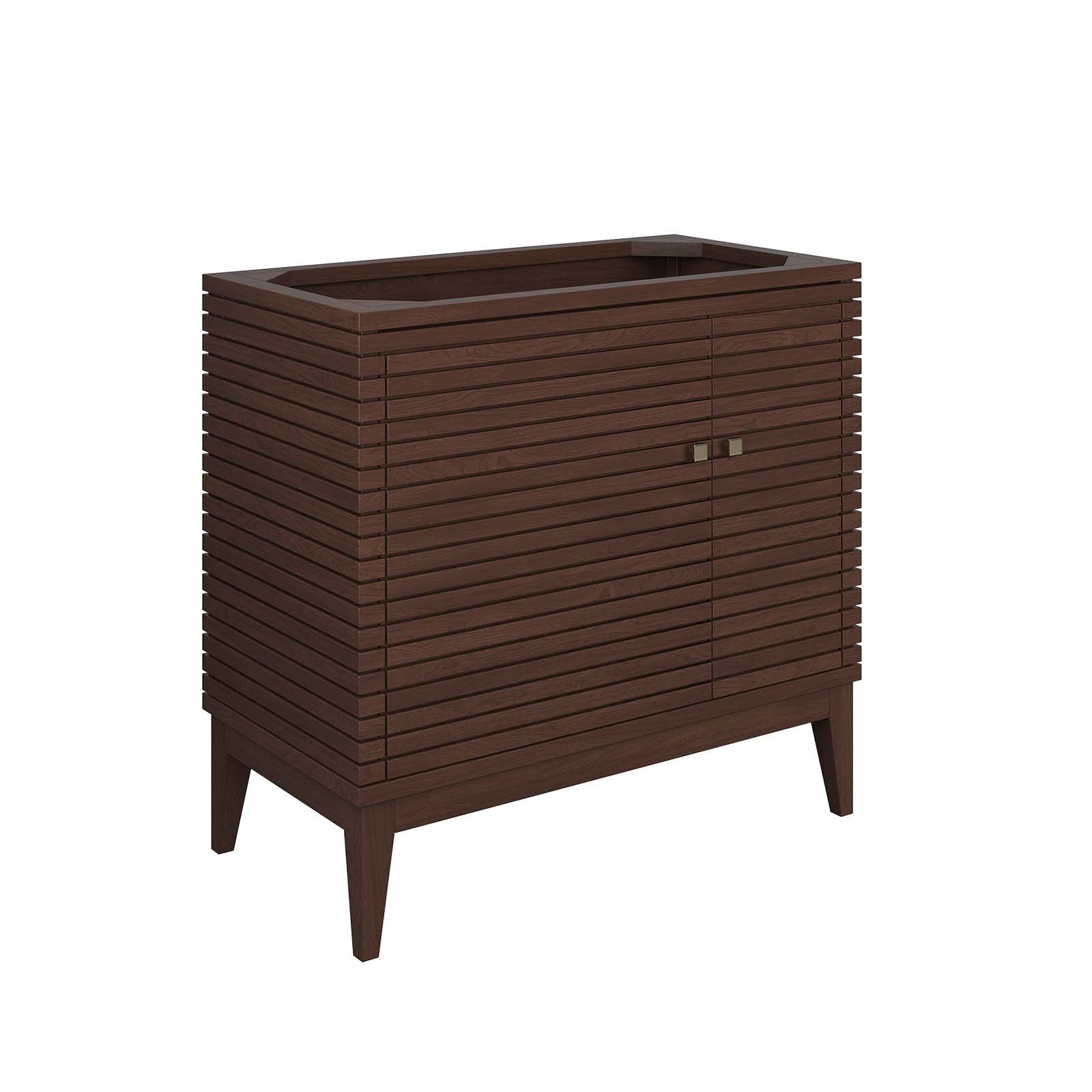 Ledger 36" Wood Bathroom Vanity Cabinet (Sink Basin Not Included) - East Shore Modern Home Furnishings