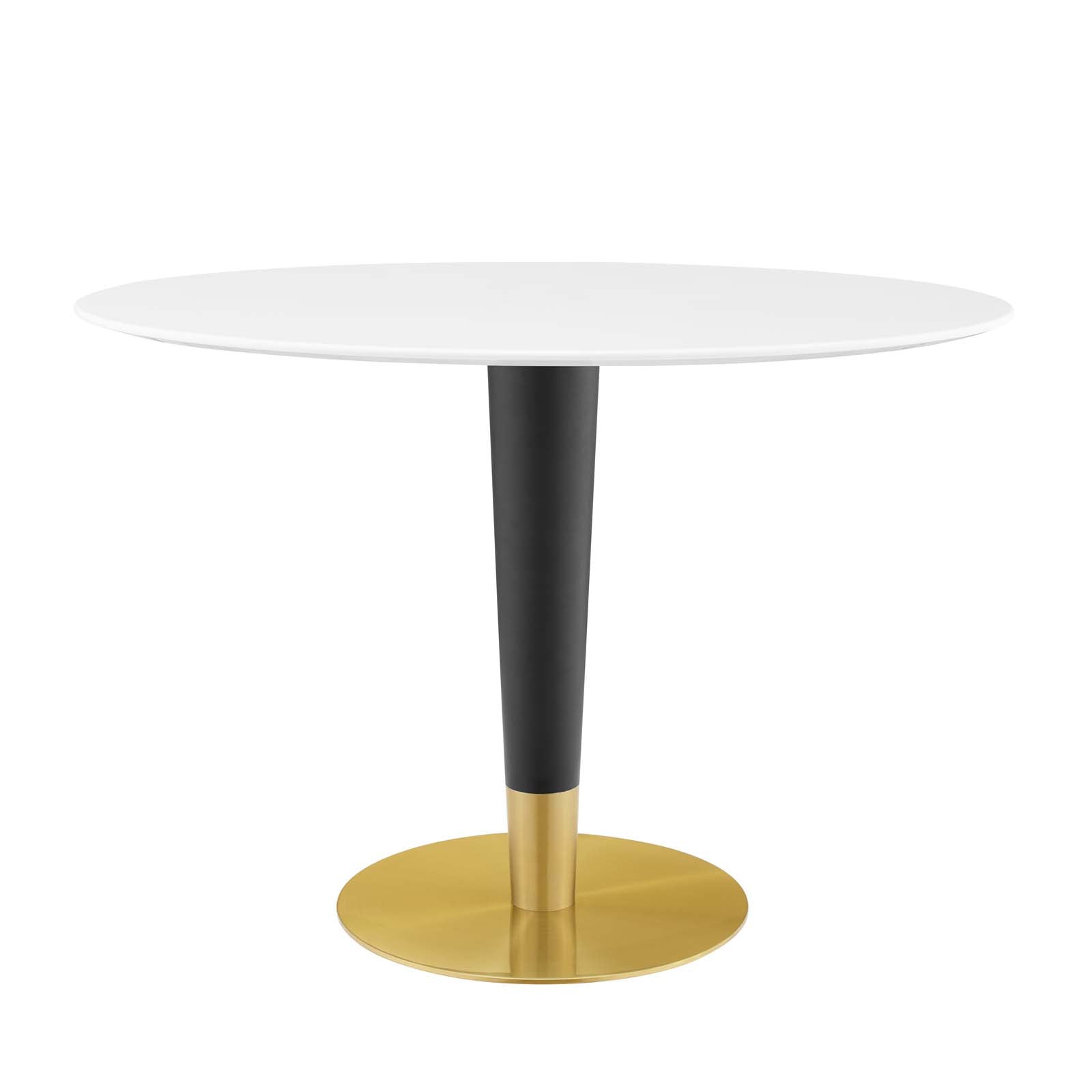 Zinque 42" Oval Dining Table - East Shore Modern Home Furnishings