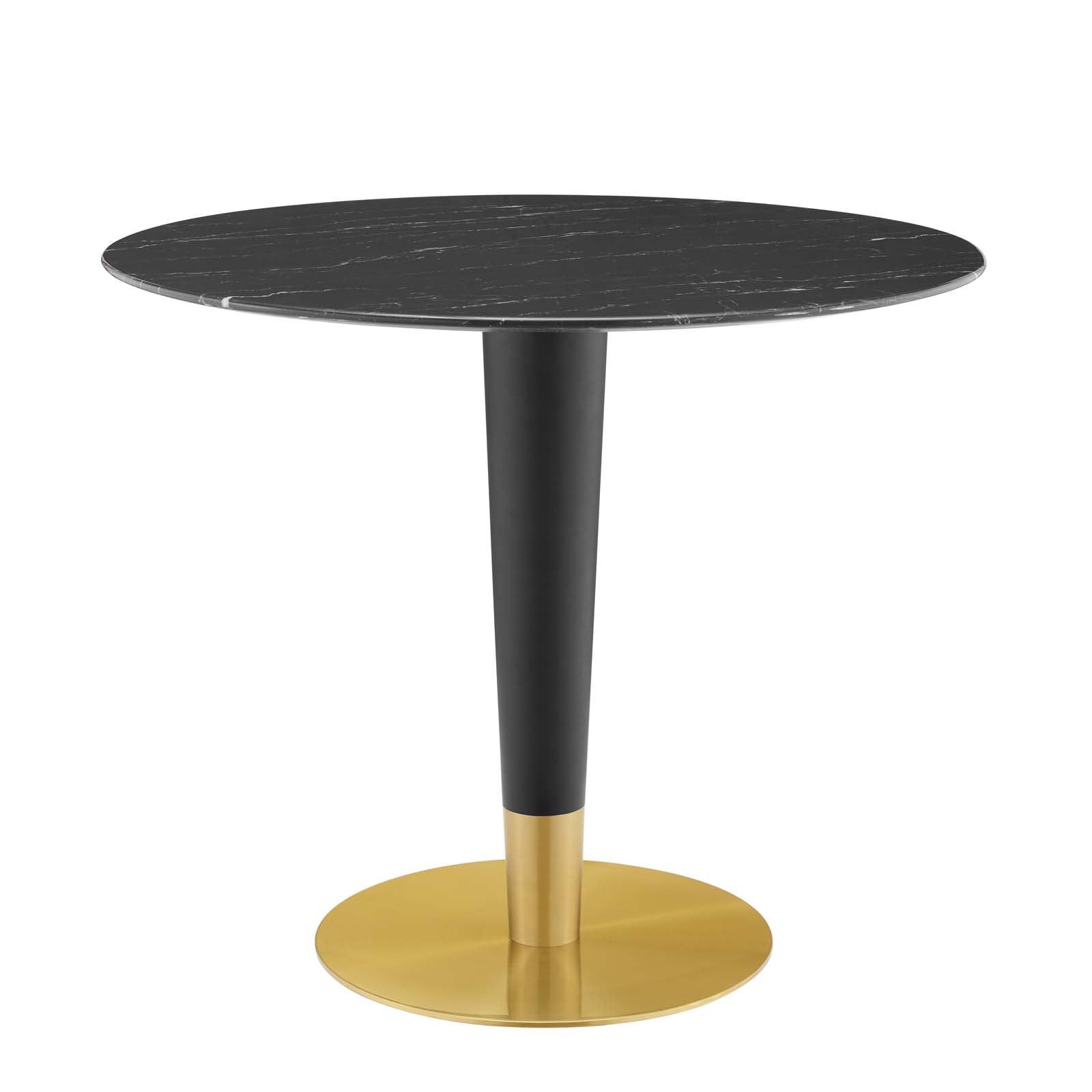 Zinque 36" Artificial Marble Dining Table - East Shore Modern Home Furnishings