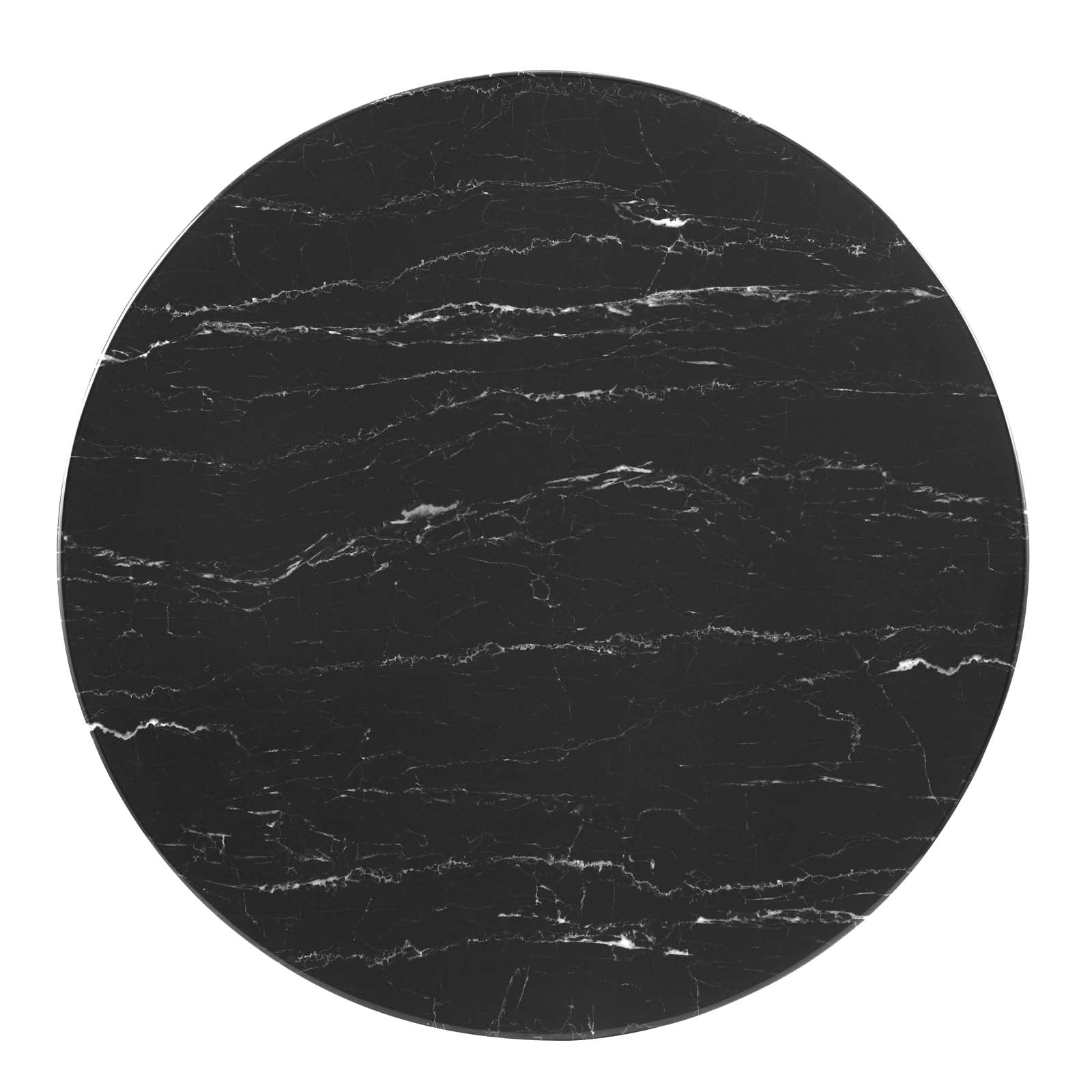 Zinque 36" Artificial Marble Dining Table - East Shore Modern Home Furnishings