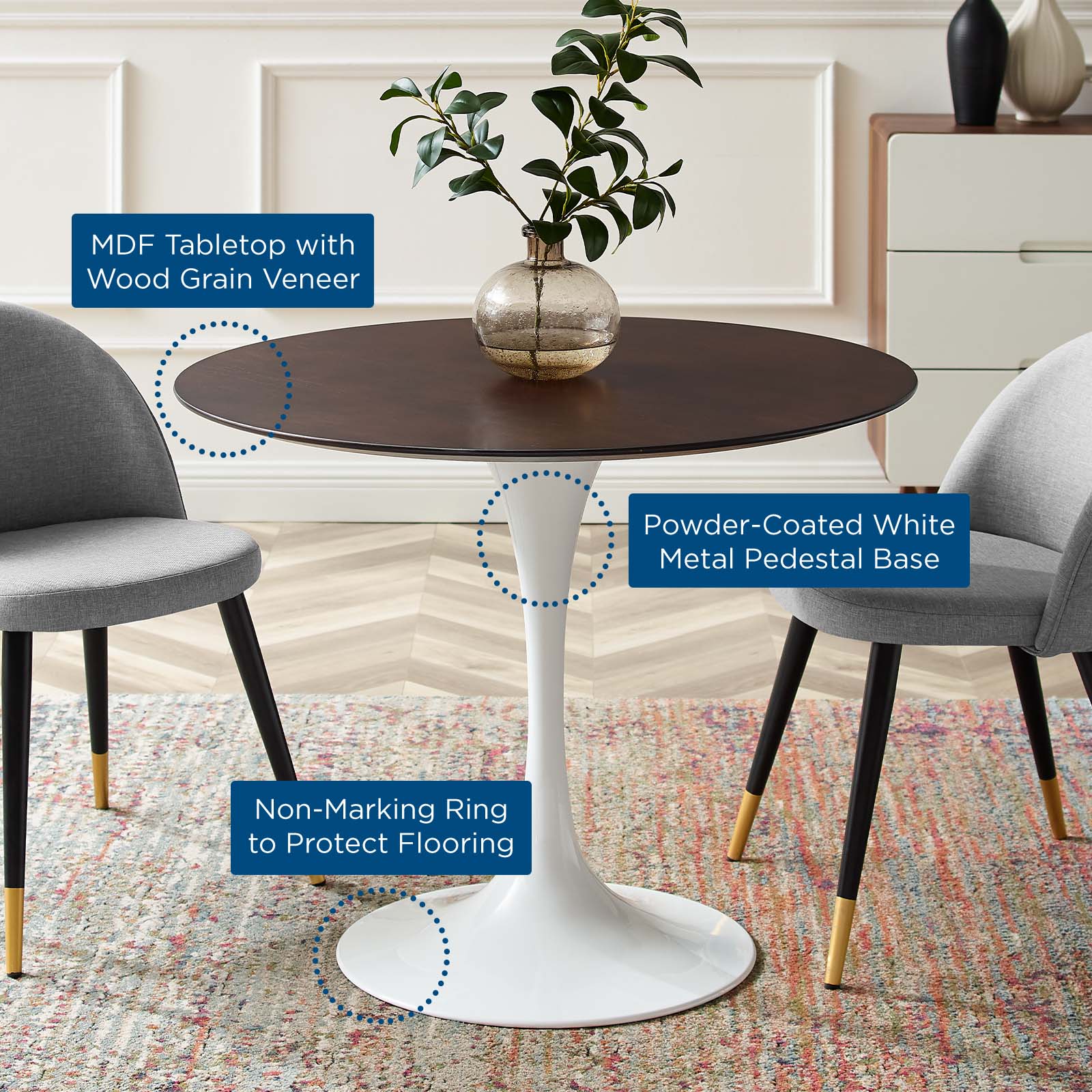 Lippa 36" Dining Table
