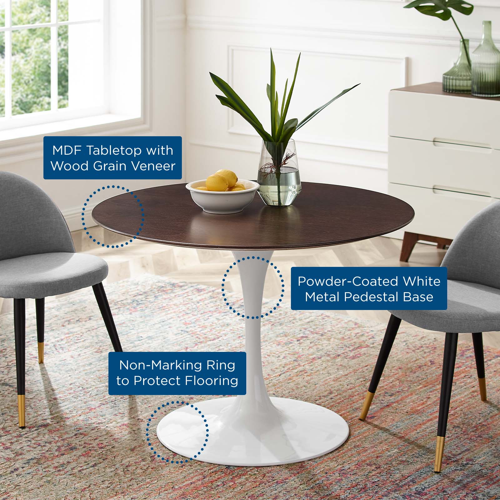 Lippa 40" Dining Table