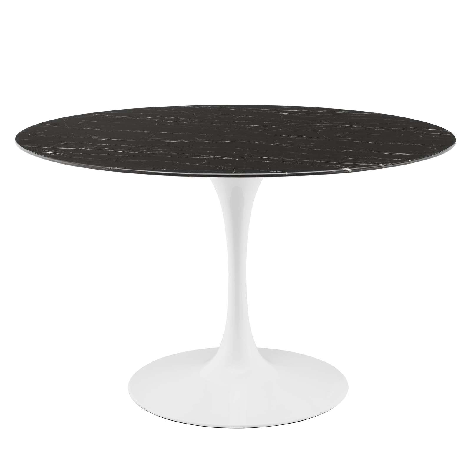 Lippa 47" Artificial Marble Dining Table - East Shore Modern Home Furnishings