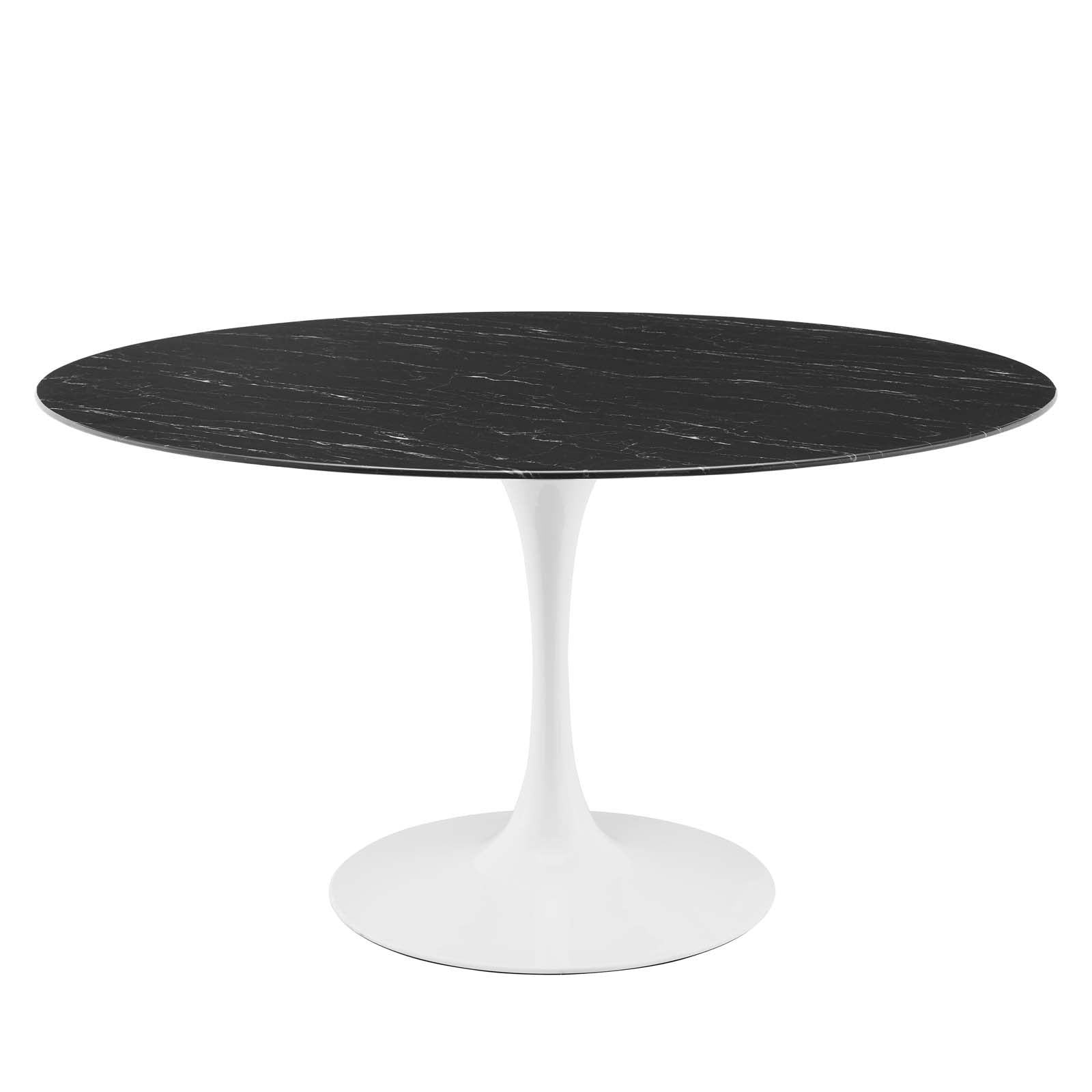 Lippa 54" Artificial Marble Dining Table - East Shore Modern Home Furnishings