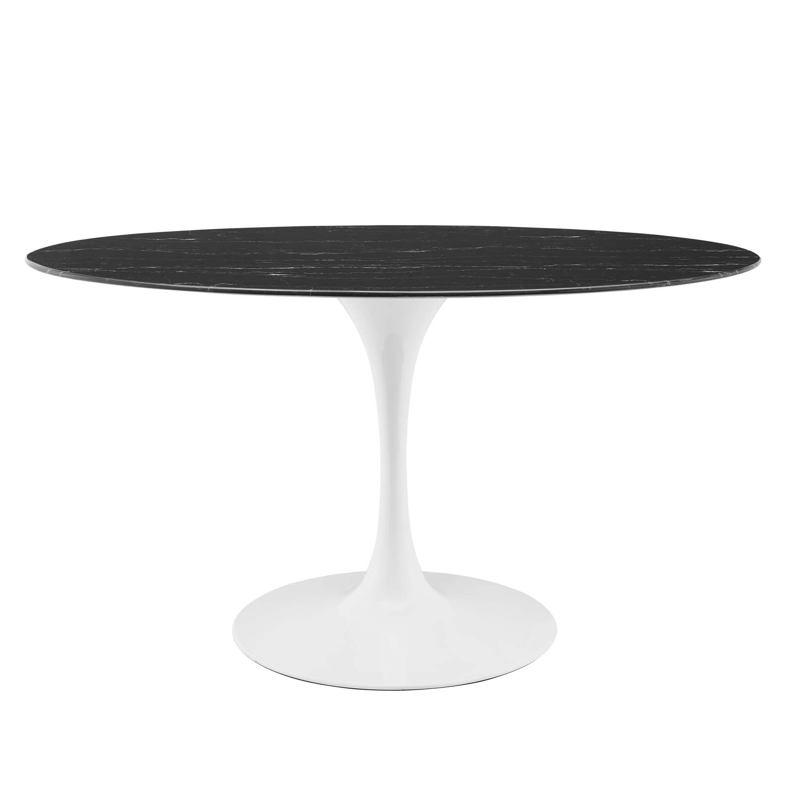 Lippa 54" Artificial Marble Dining Table - East Shore Modern Home Furnishings