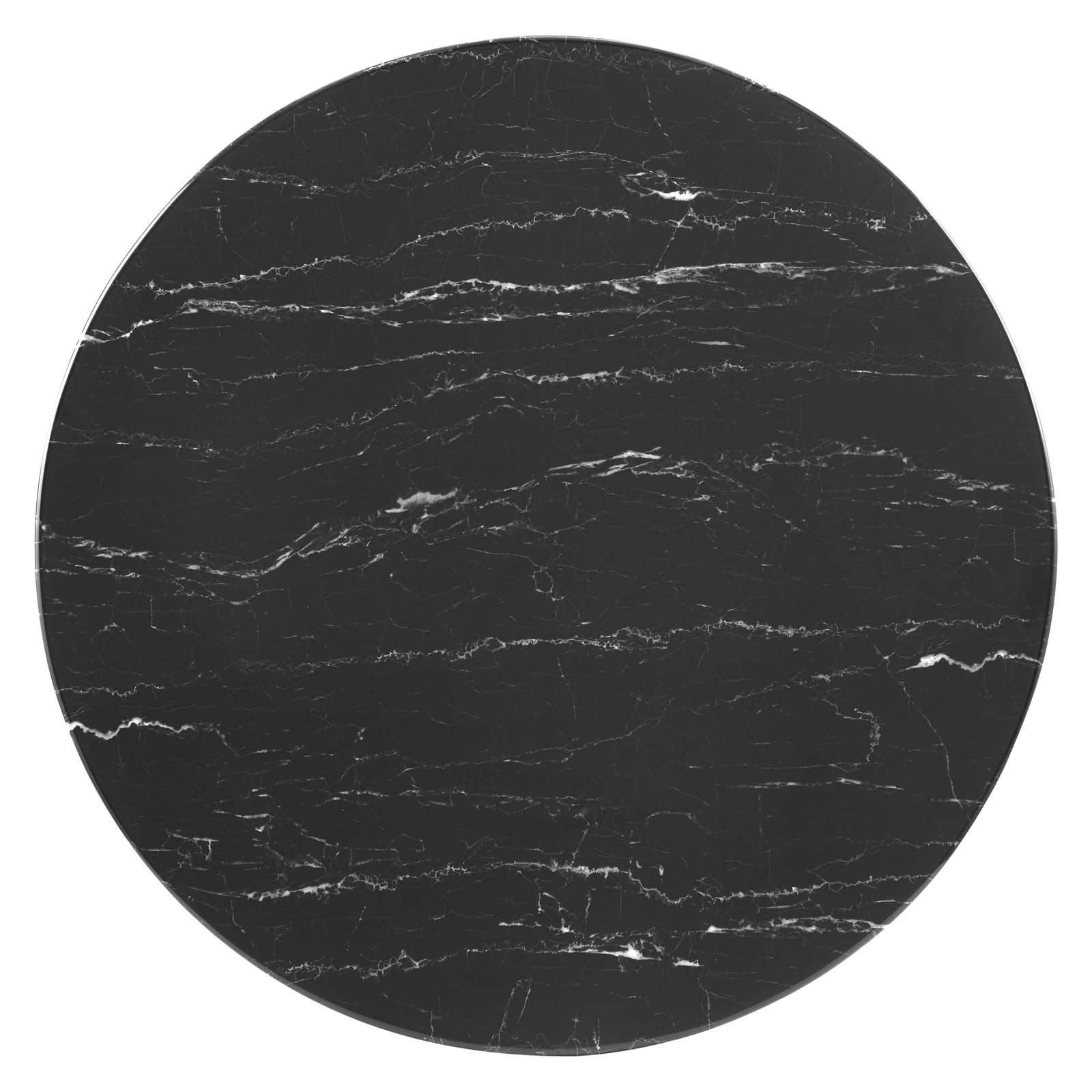 Lippa 36" Artificial Marble Dining Table - East Shore Modern Home Furnishings