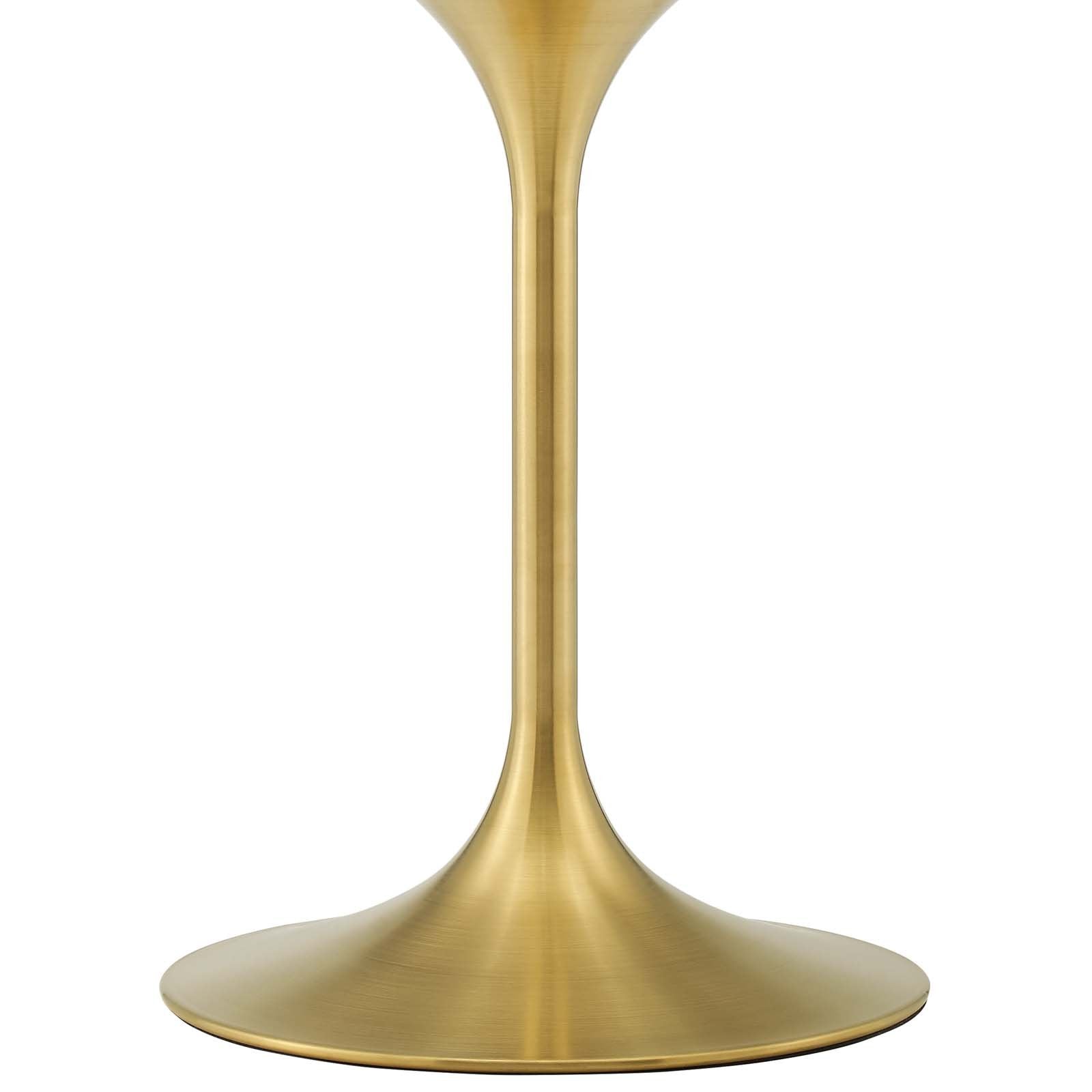 Lippa 36" Artificial Marble Dining Table - East Shore Modern Home Furnishings