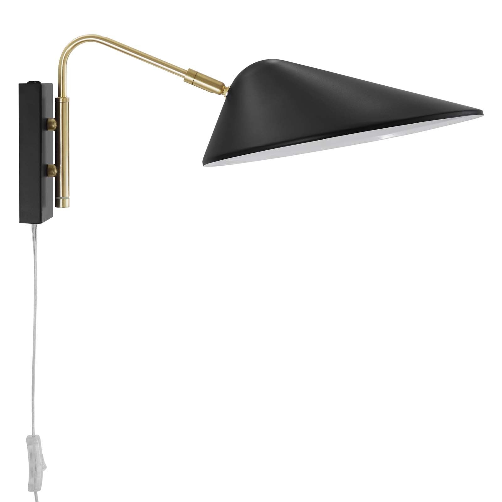 Journey 7" Swing Arm Wall Sconce - East Shore Modern Home Furnishings