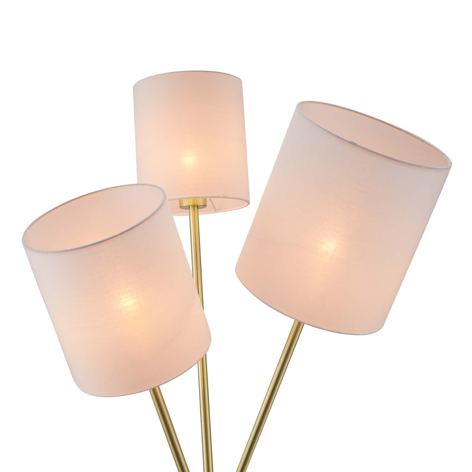 Alexa 3-Light Floor Lamp - East Shore Modern Home Furnishings