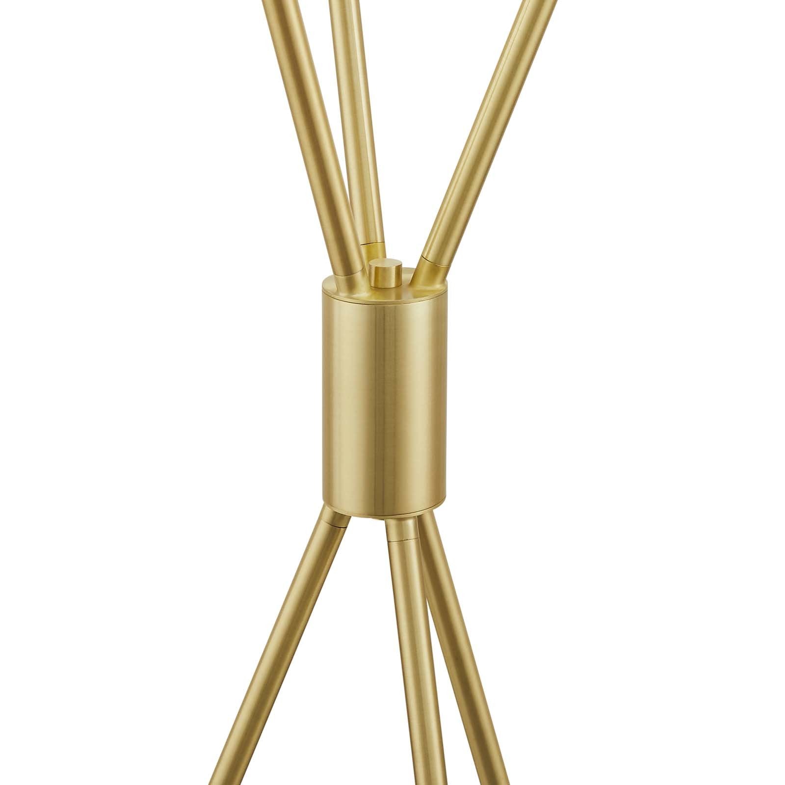 Alexa 3-Light Floor Lamp - East Shore Modern Home Furnishings