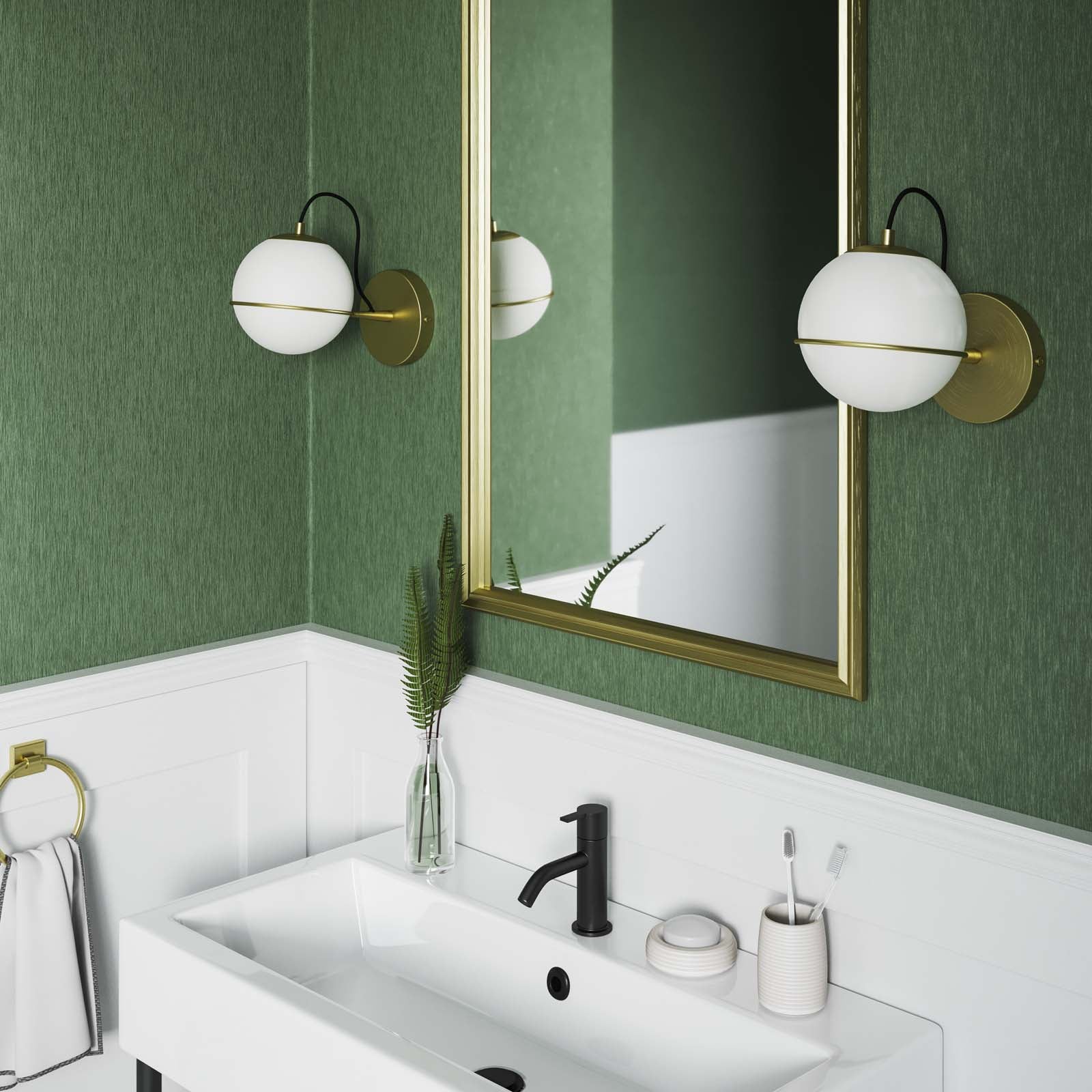 Hanna Hardwire Wall Sconce