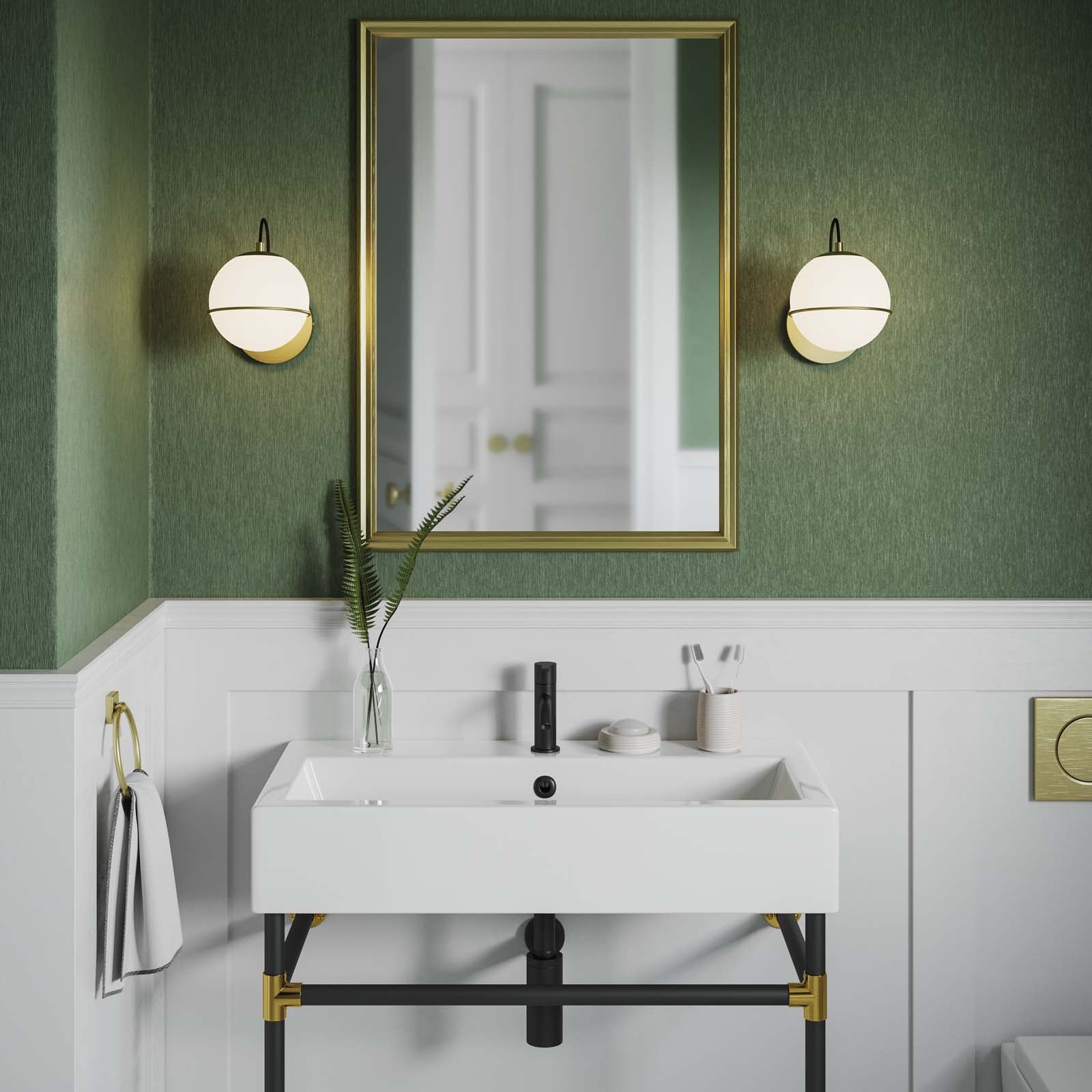 Hanna Hardwire Wall Sconce