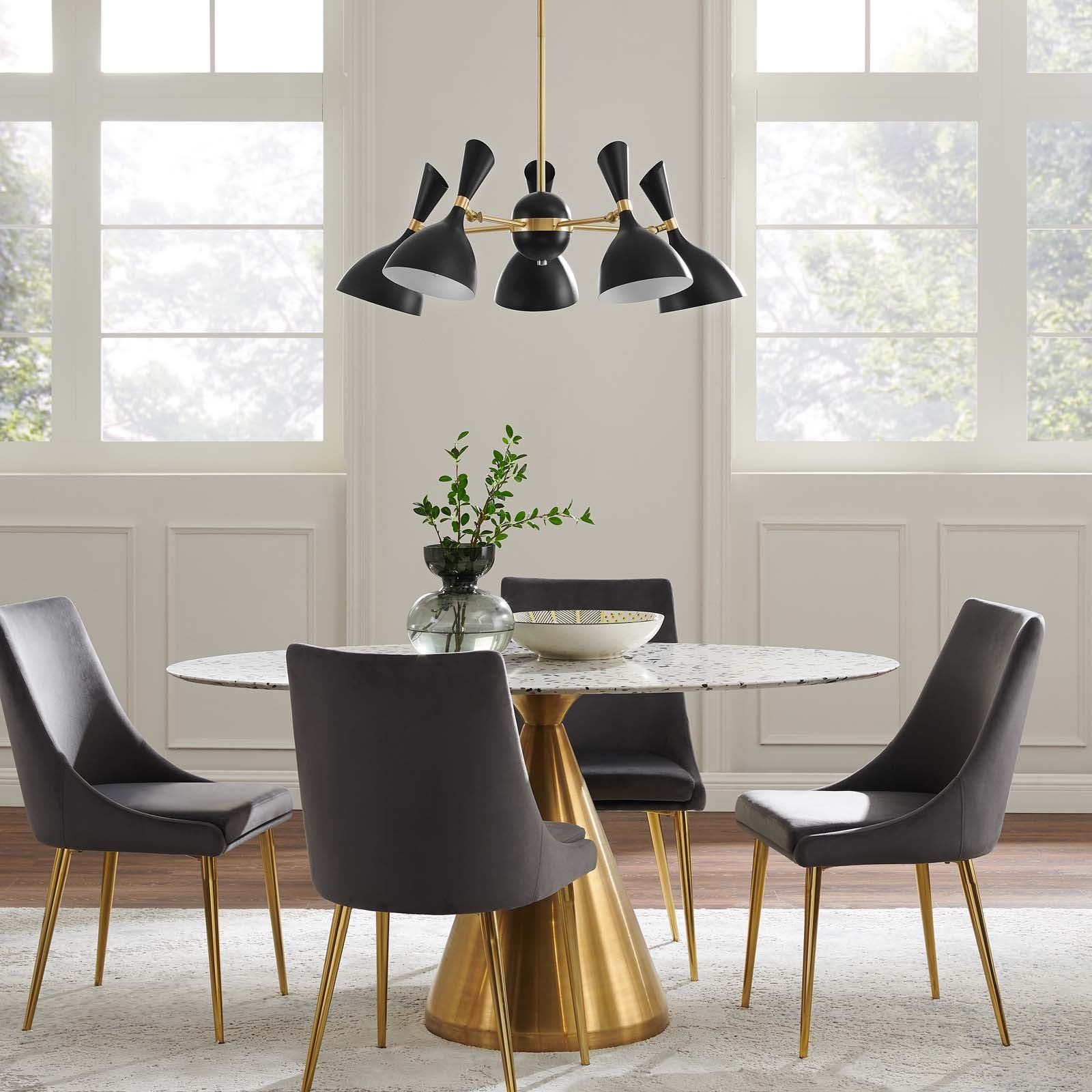 Declare 5-Light 6" Arm Pendant - East Shore Modern Home Furnishings