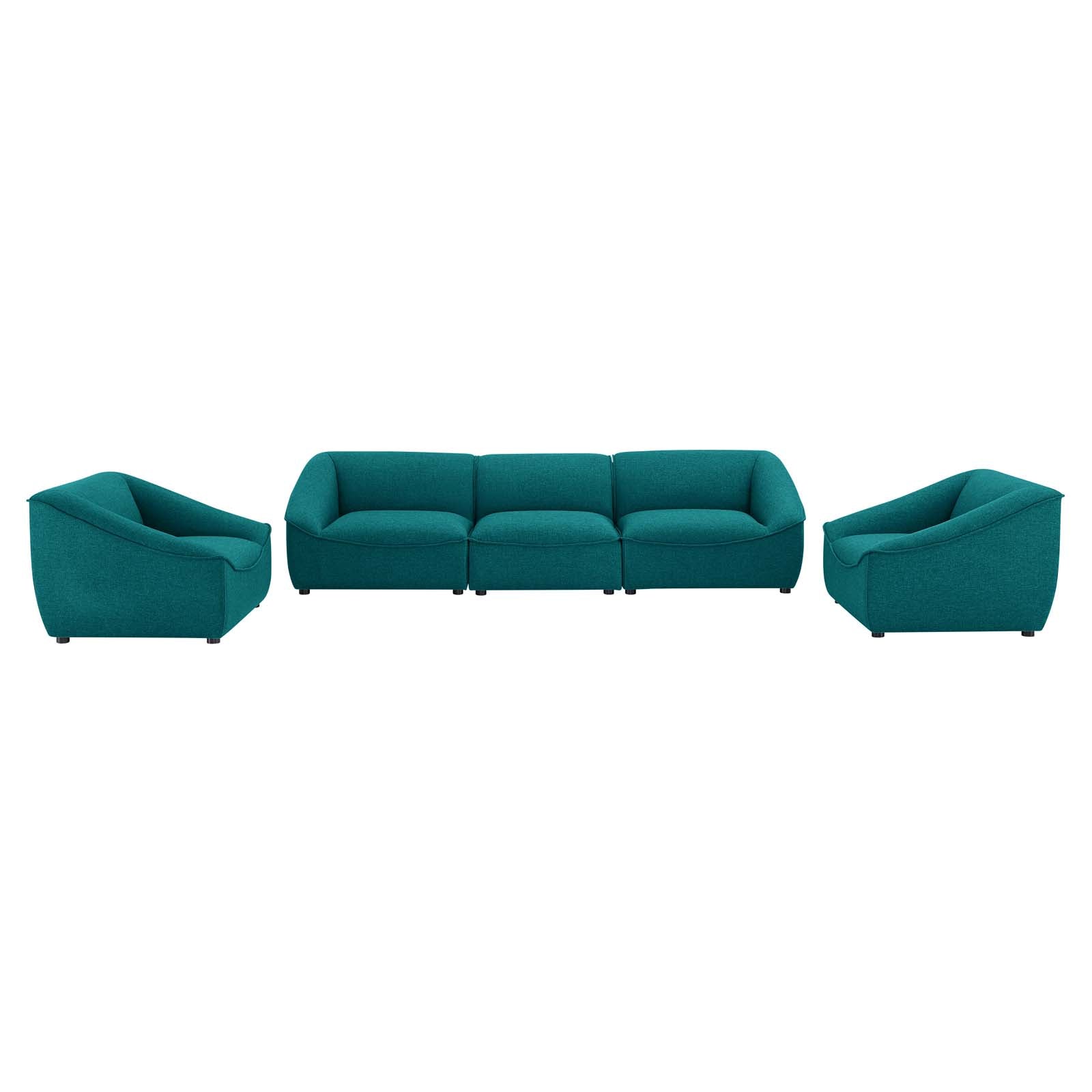 Comprise 5-Piece Living Room Set - East Shore Modern Home Furnishings