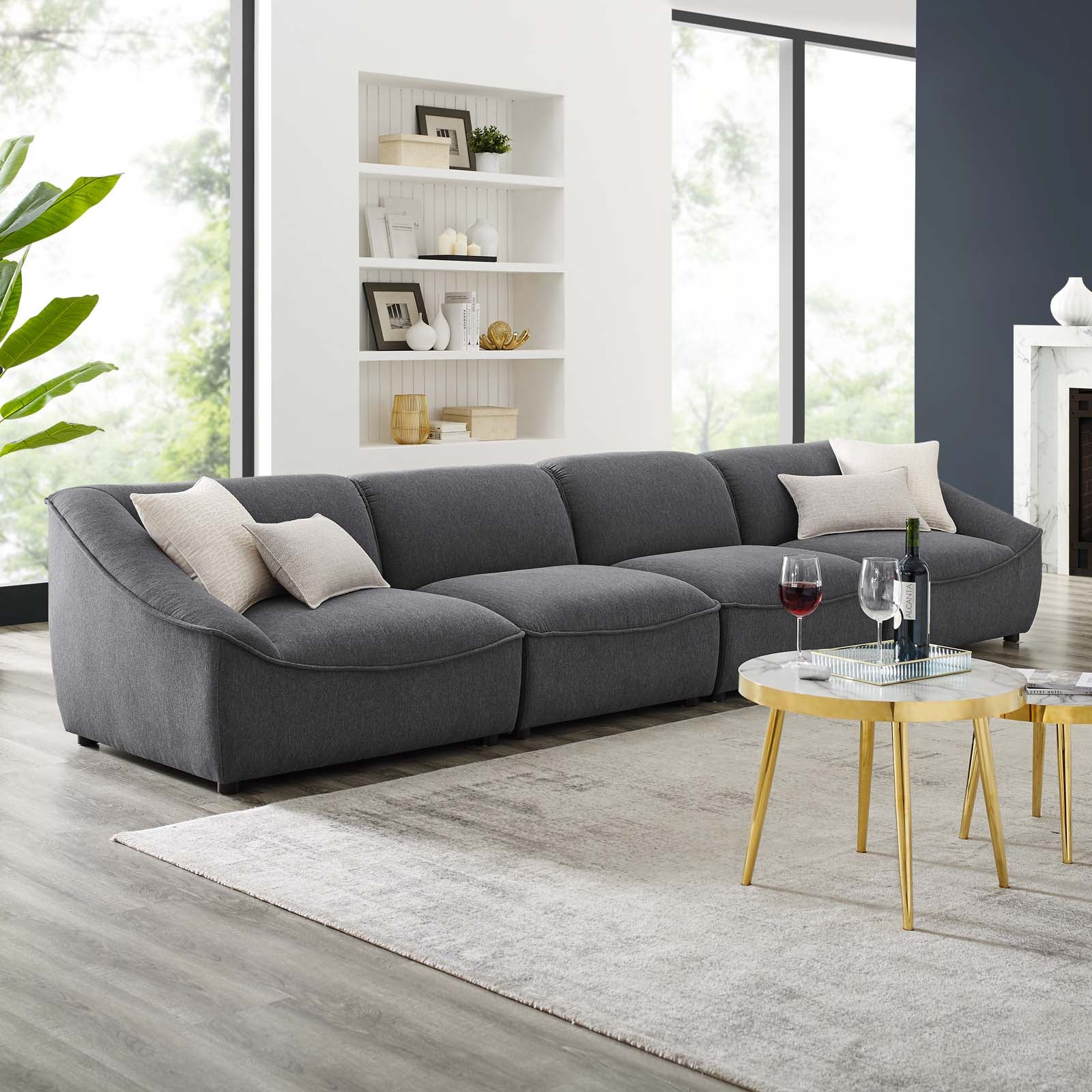 Comprise 4-Piece Sofa - East Shore Modern Home Furnishings