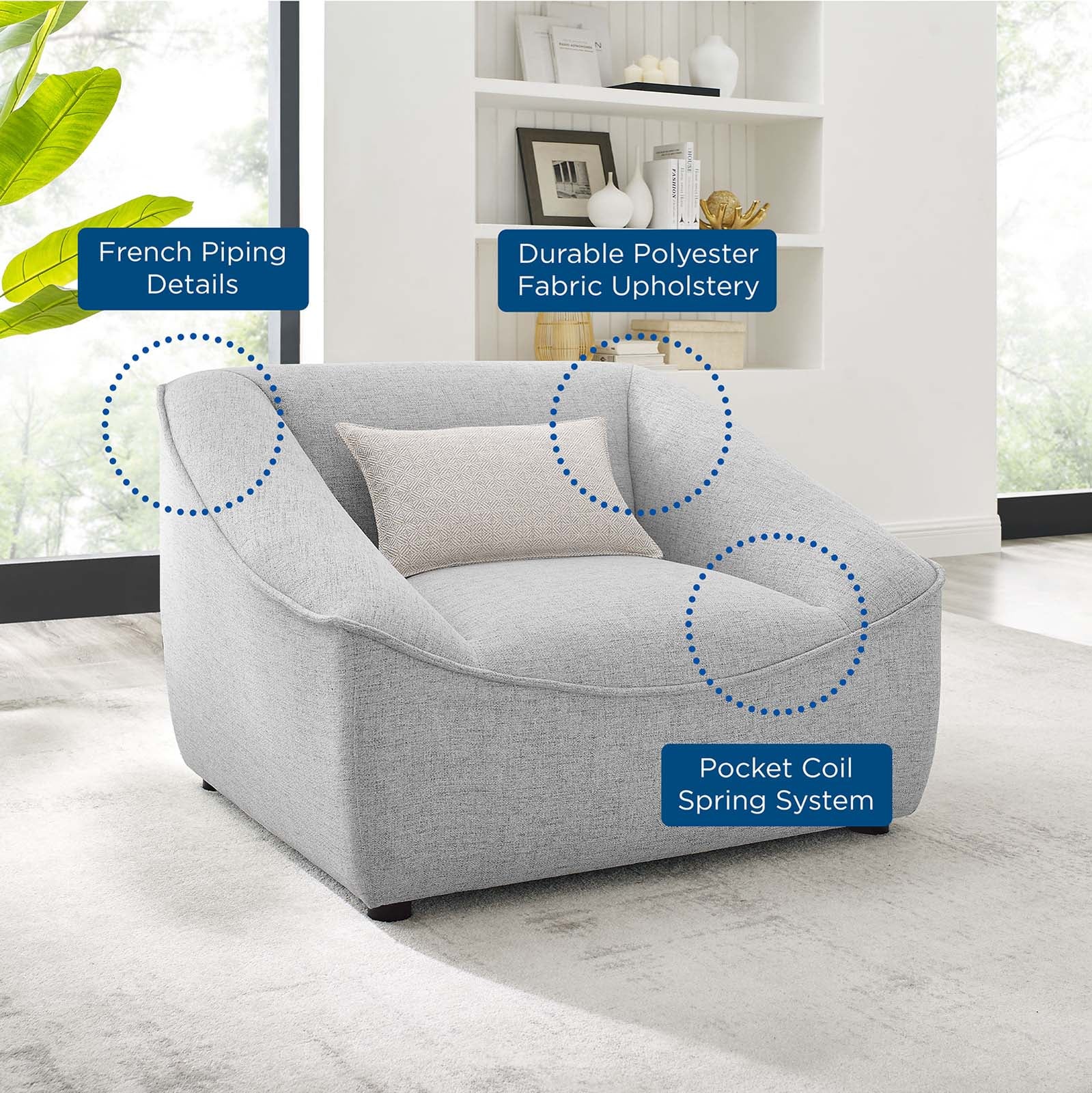 Comprise 2-Piece Living Room Set