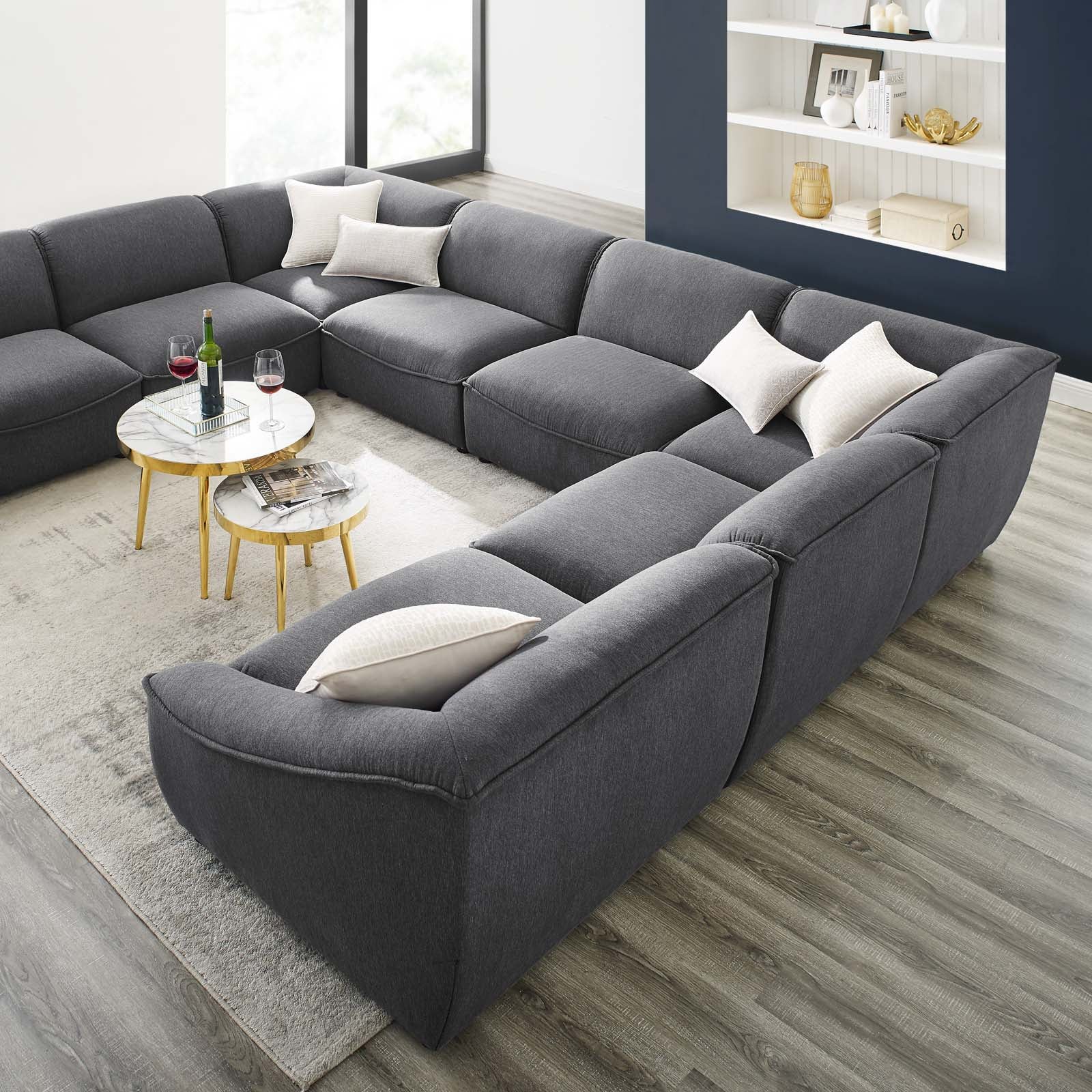 Comprise 8-Piece Sectional Sofa - East Shore Modern Home Furnishings