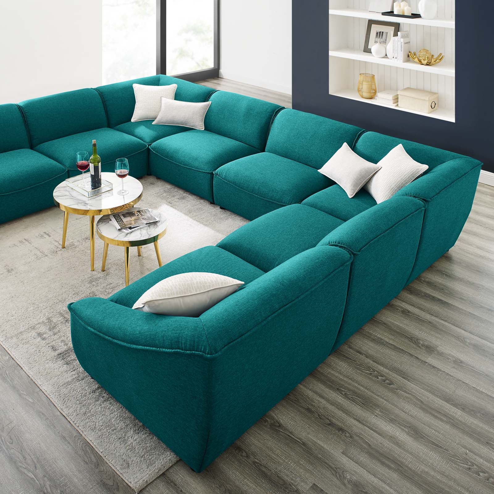 Comprise 8-Piece Sectional Sofa - East Shore Modern Home Furnishings