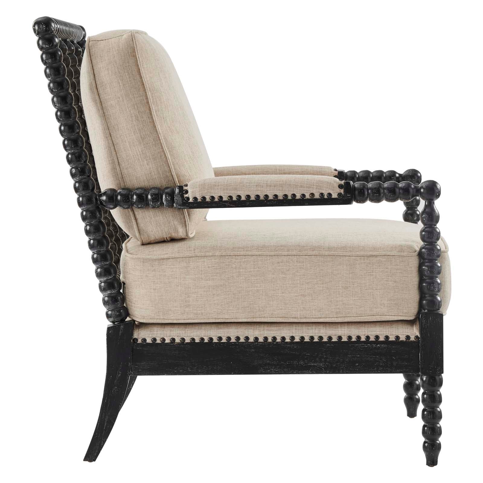 Revel Fabric Upholstered Upholstered Fabric Armchair - East Shore Modern Home Furnishings
